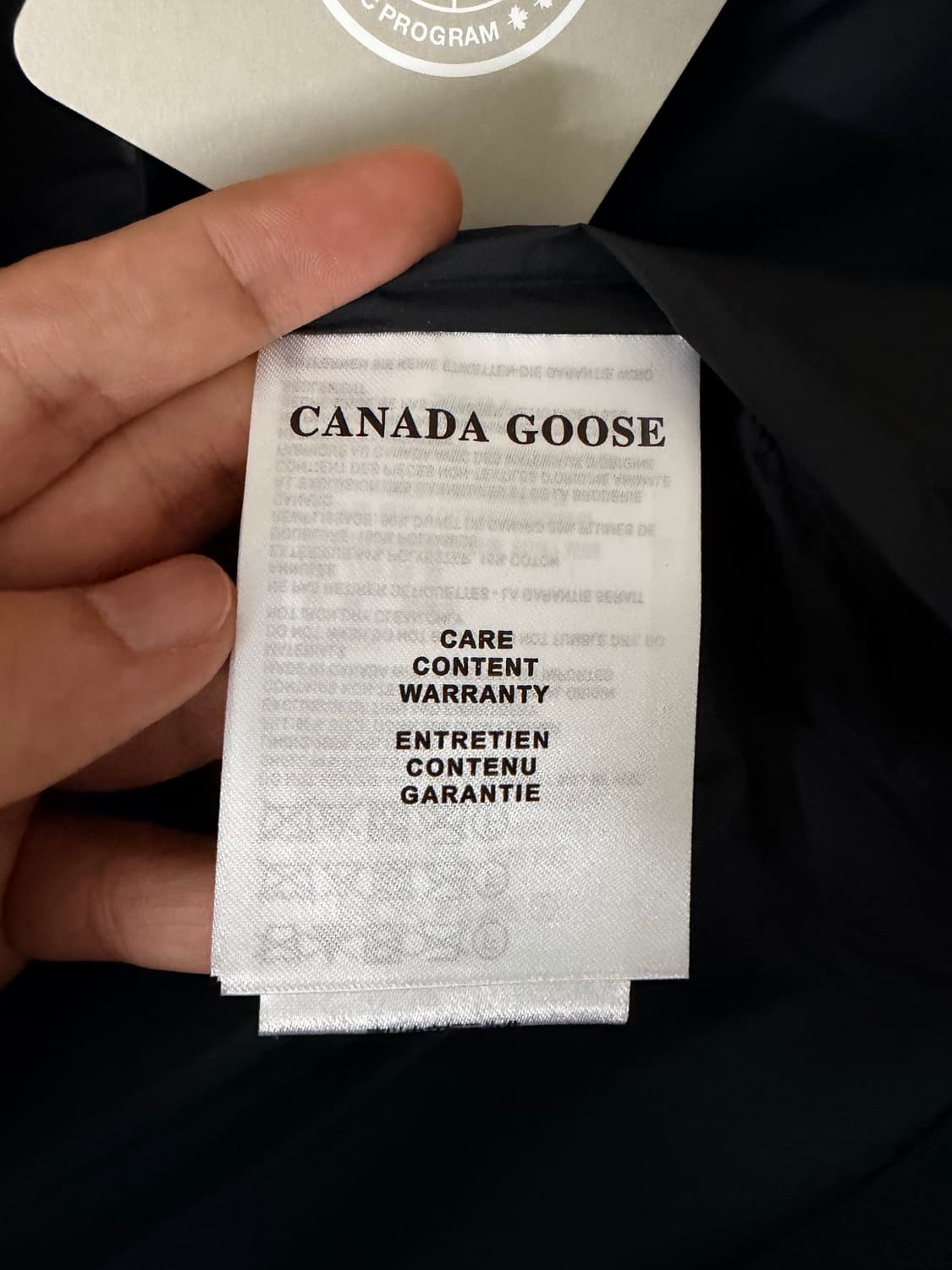 캐나다 구스 패딩조끼 블랙 xxl 상품이미지4
