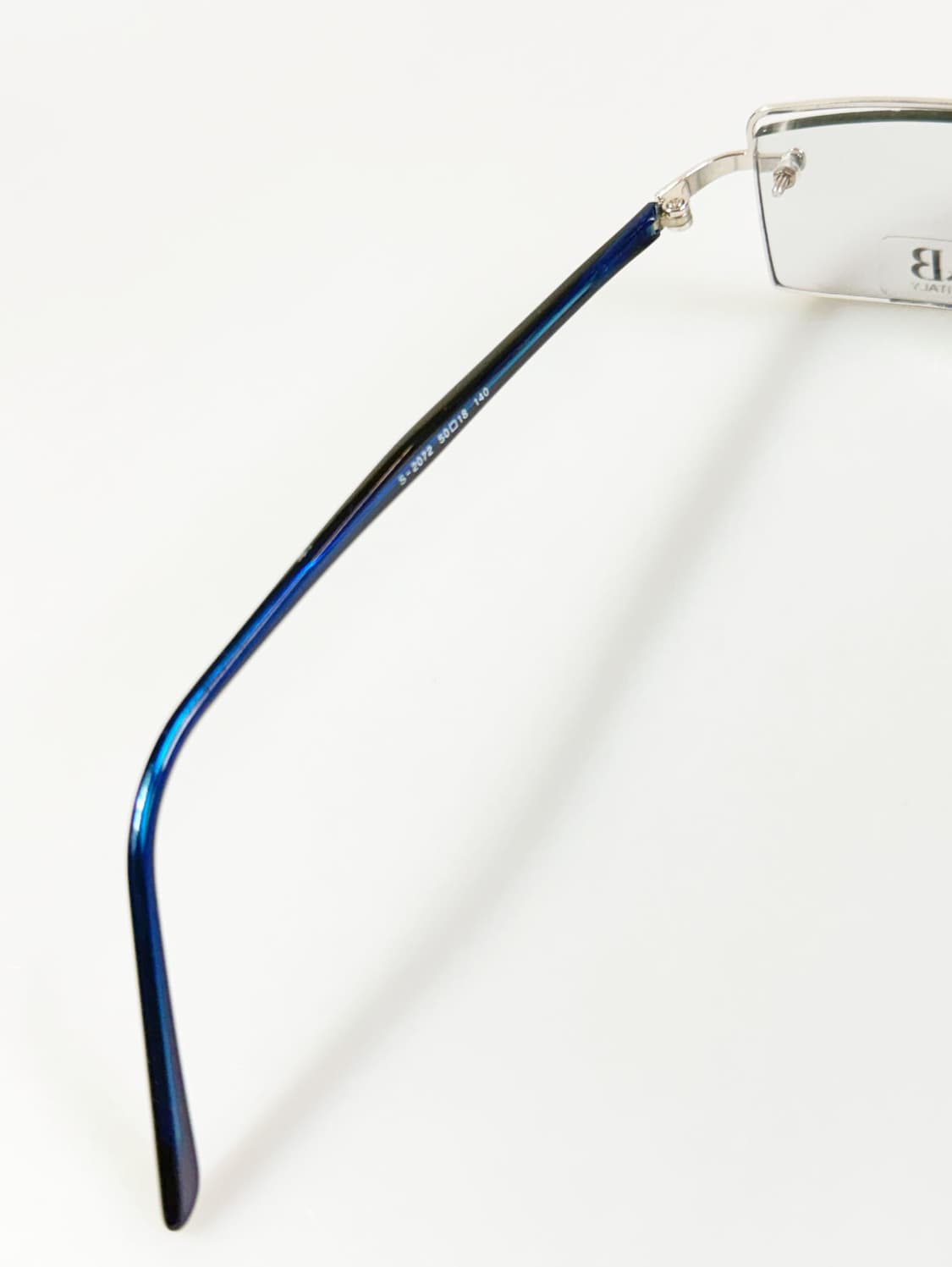 R&B EYEWEAR 반무테 스퀘어 실버 메탈 빈티지 안경 상품이미지7