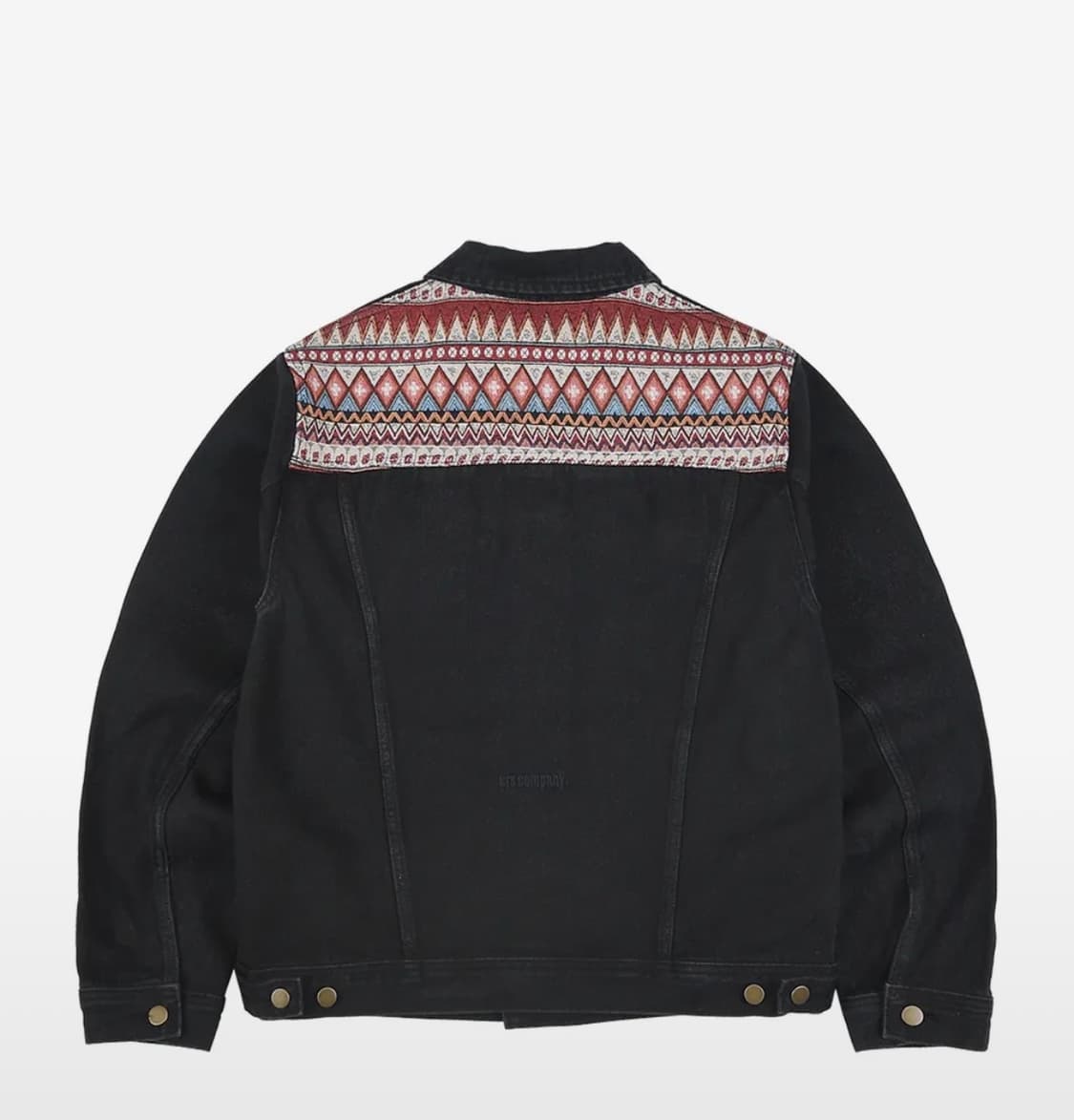 이알에스코 데님 트러커 자켓 블랙 L 상품이미지1