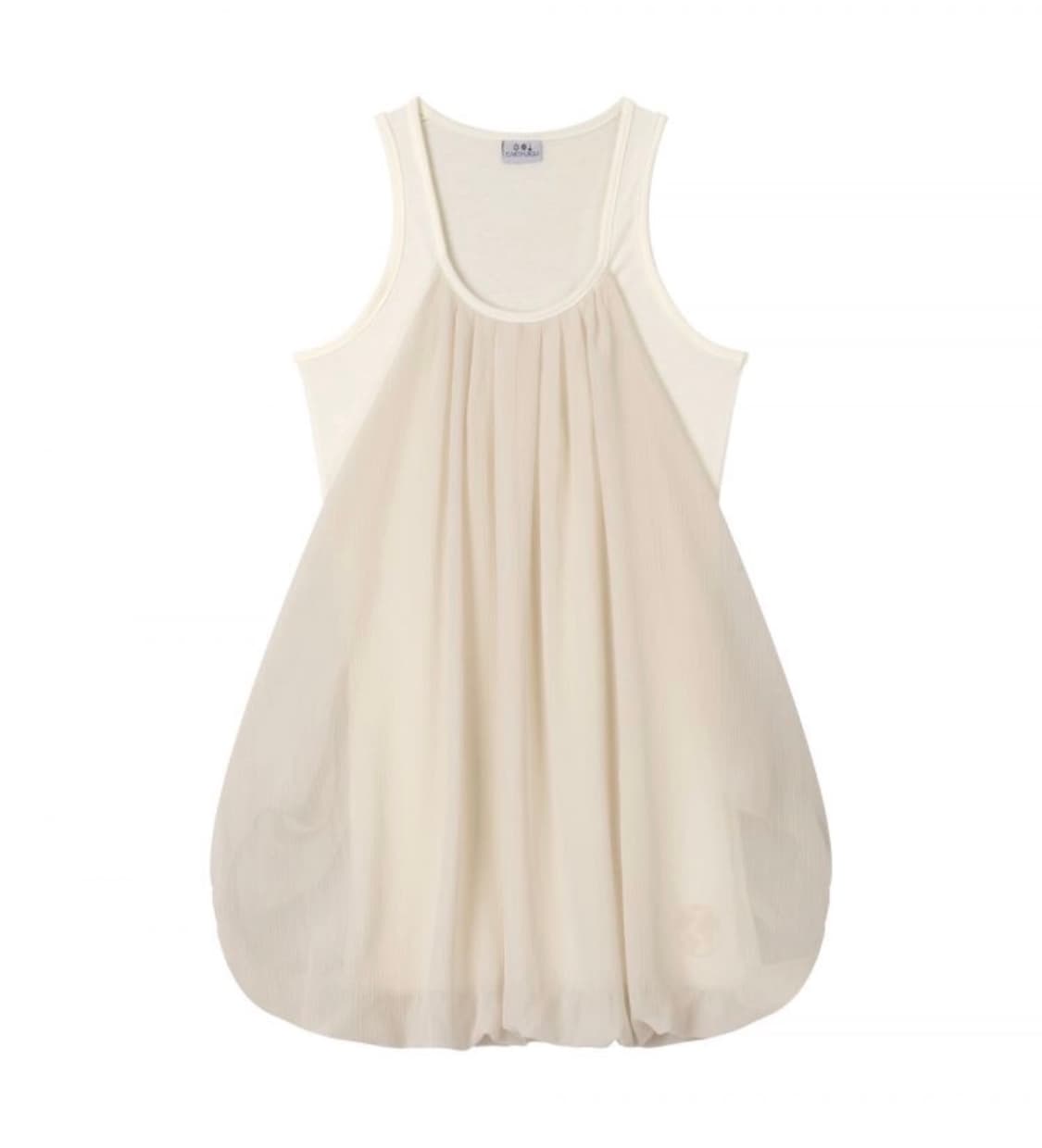 [새상품] 어스지구 젤리피쉬 버블 드레스 아이보리 상품이미지1