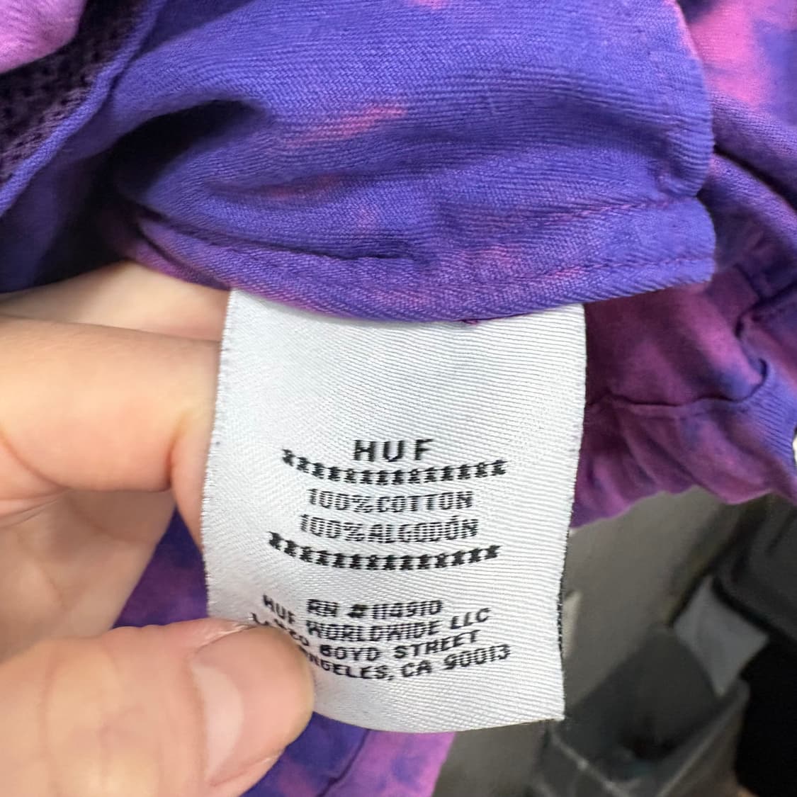 허프 HUF 타이다이 윈드브레이커 아노락 상품이미지4