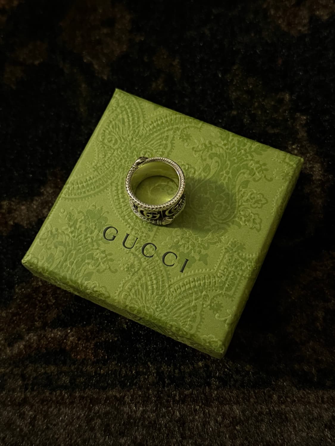 정품 구찌 은반지 15호 상품이미지2