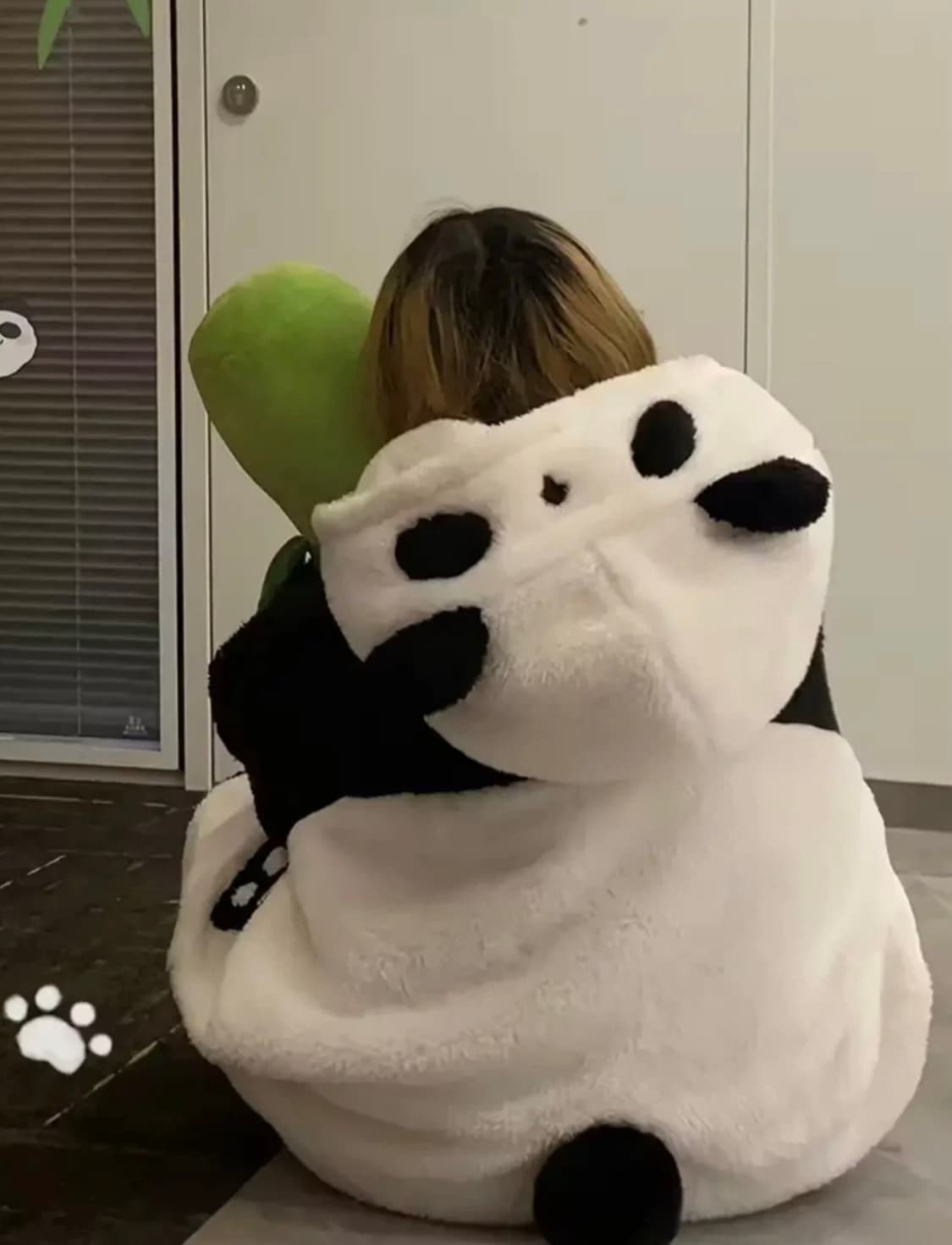 새상품 판다 잠옷과 신발 세트 팝니다 상품이미지2