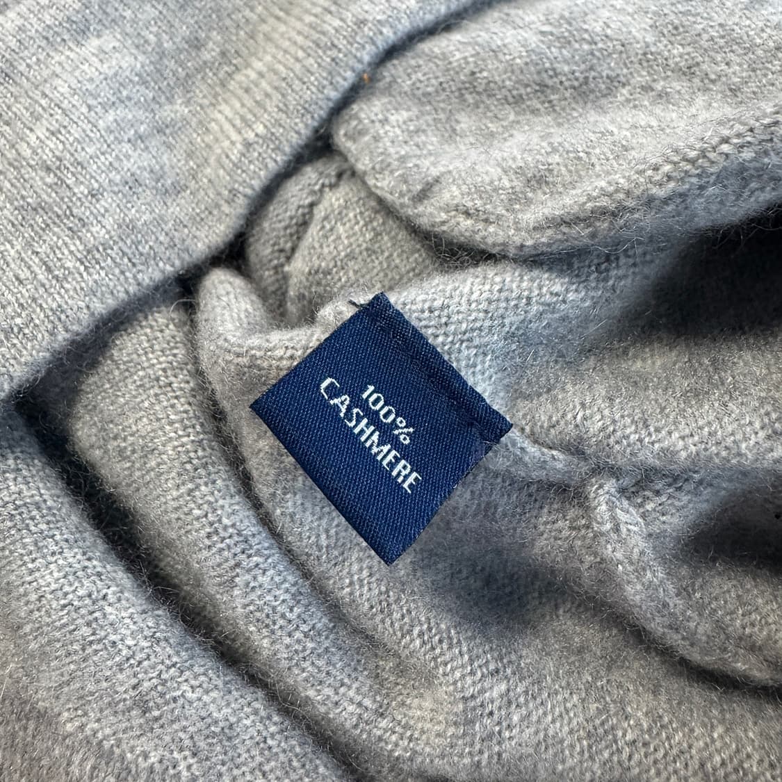 고비 캐시미어 100 배색 롱 니트 상품이미지4