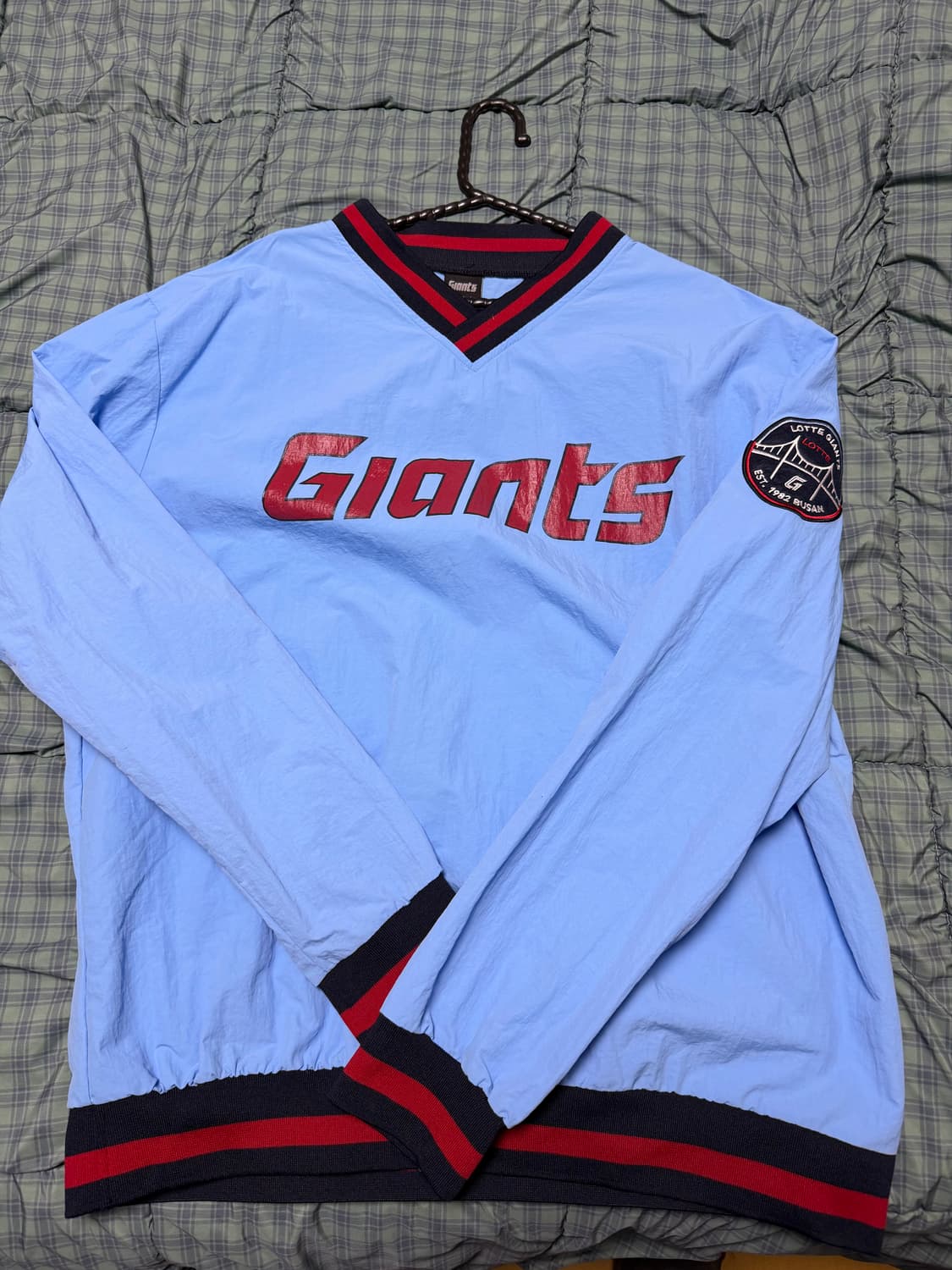 [110]롯데자이언츠 바다 바람막이 새상품 상품이미지1