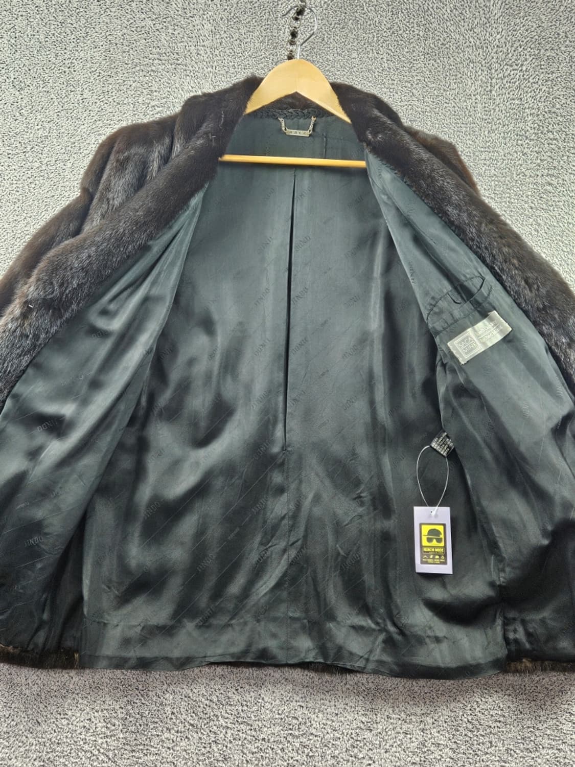 진도 모피 사가 밍크 퍼 숏 코트 자켓 ( 77 ) / 10918 상품이미지9