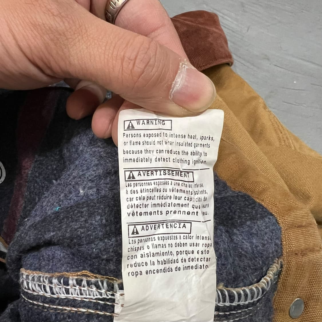 칼하트 J001 디트로이트 자켓 y14148  상품이미지10