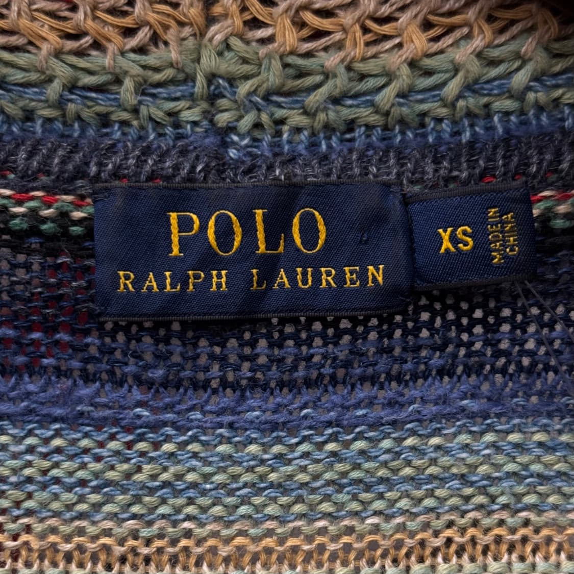 폴로 랄프로렌 신형 오픈 프론트 네이티브 패턴 니트 가디건 N48 상품이미지5