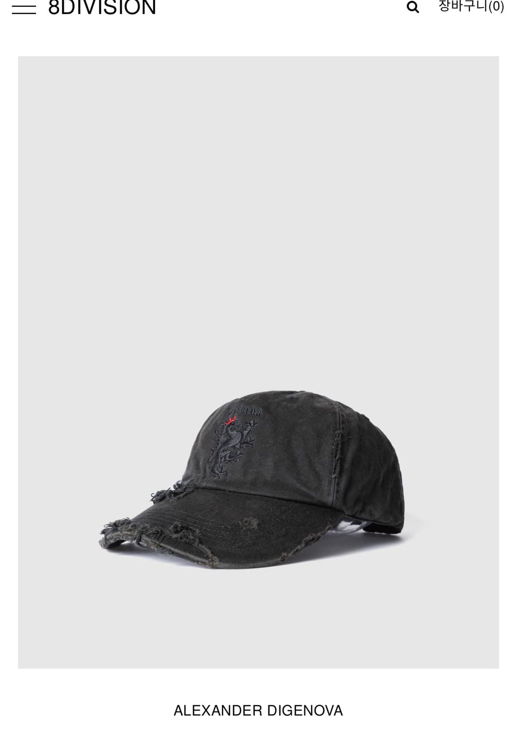 ALEXANDER DIGENOVA 알렉산더 디제노바 캡 상품이미지2