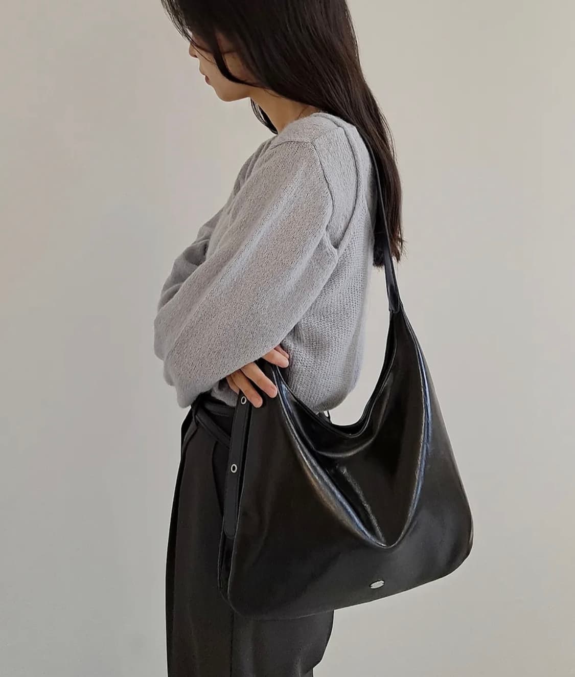 베일린 숄더백 브라운 상품이미지4