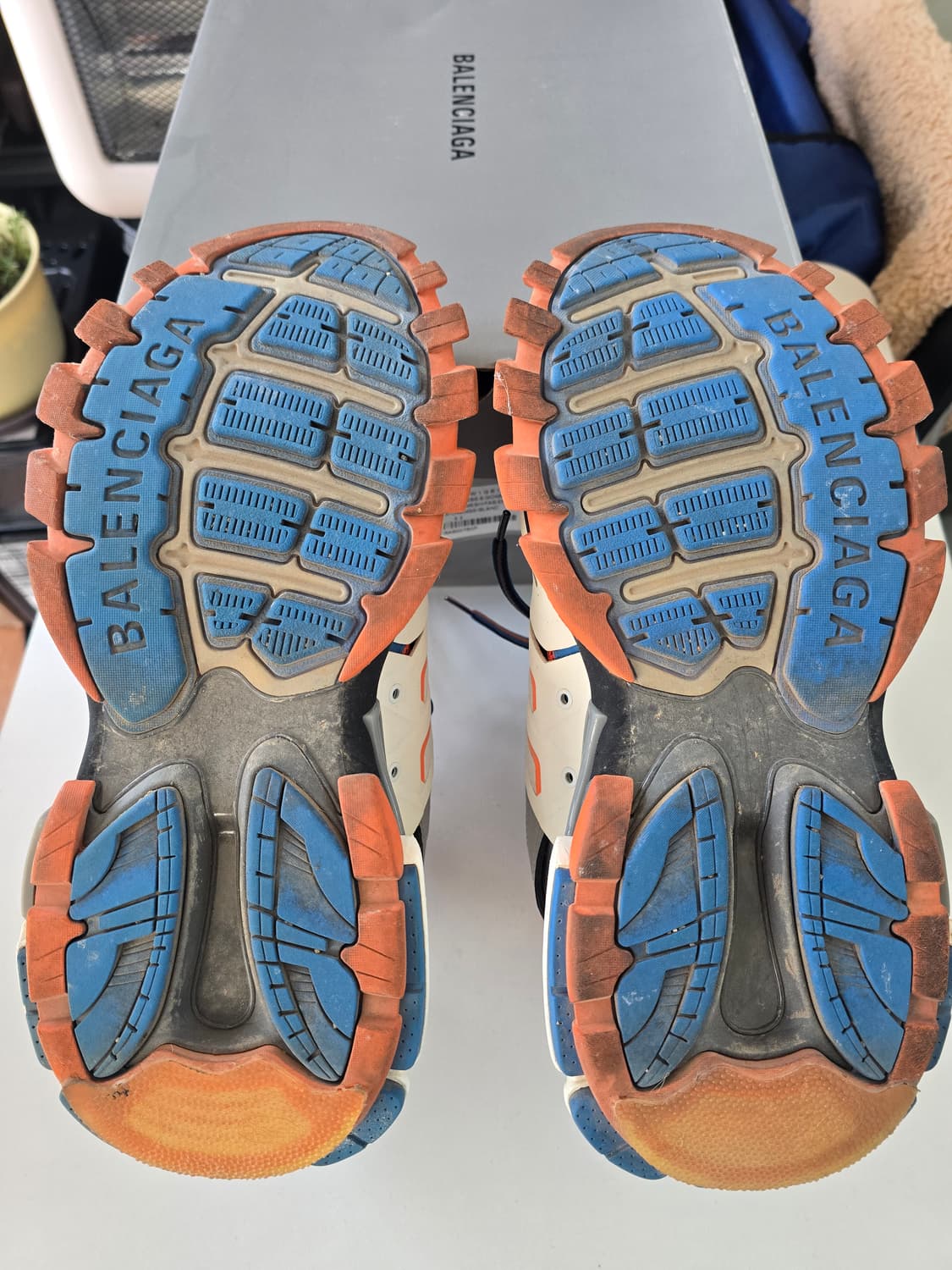 발렌시아가 트랙슈즈 오렌지(42) 상품이미지6