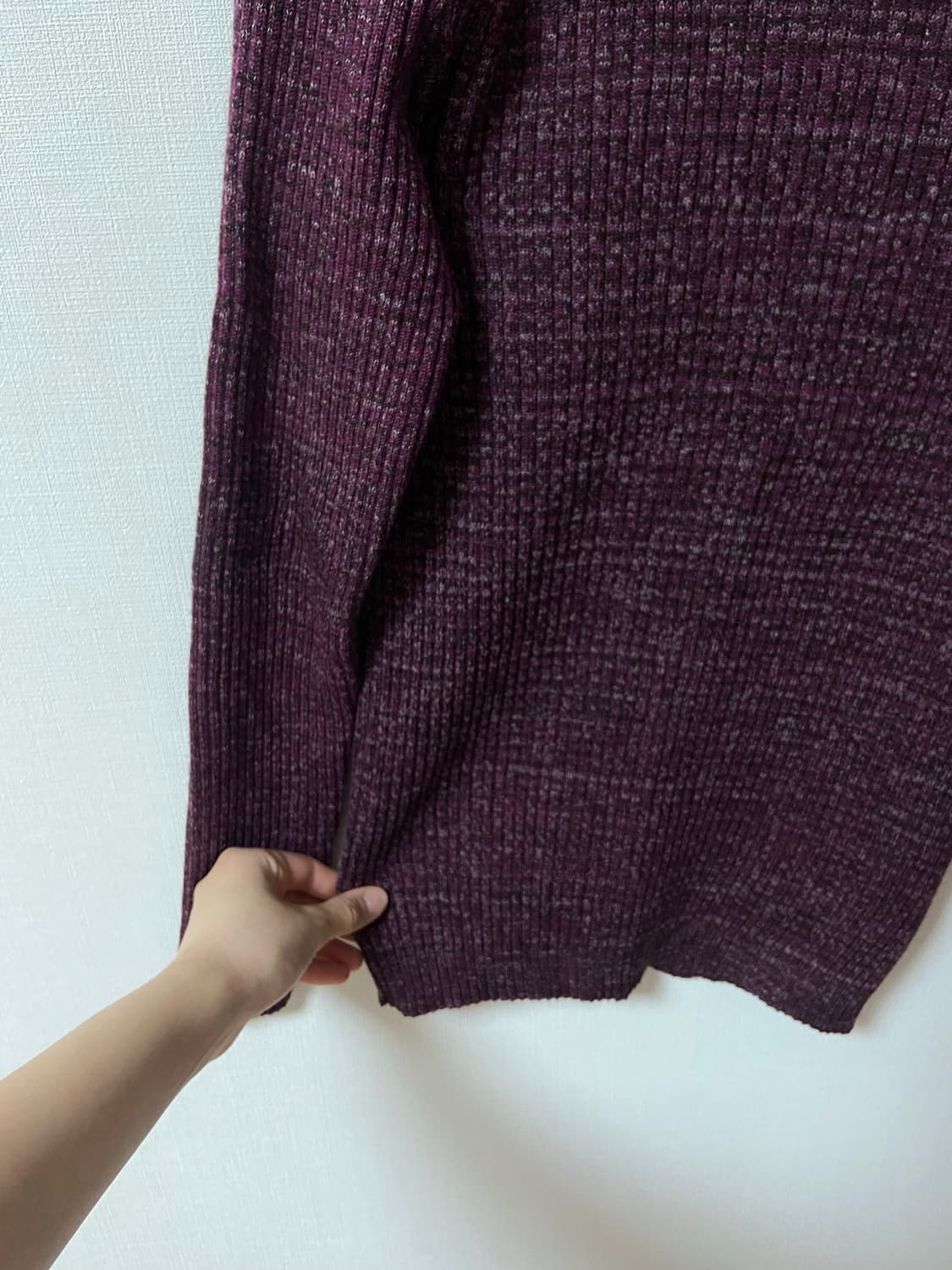 일본 빈티지 에스닉 모리걸 목폴라 니트 이너티 상품이미지2