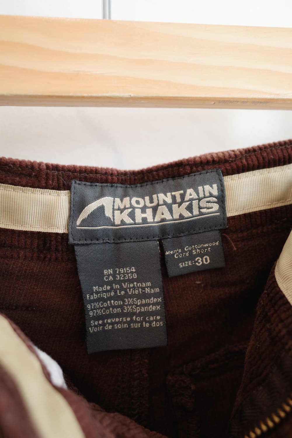 MOUNTAIN KHAKIS 코듀로이 쇼츠 (30~31인치) 상품이미지3