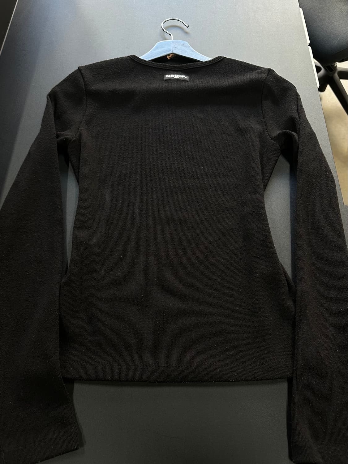 미스치프 블랙플라워 슬림니트 상품이미지4