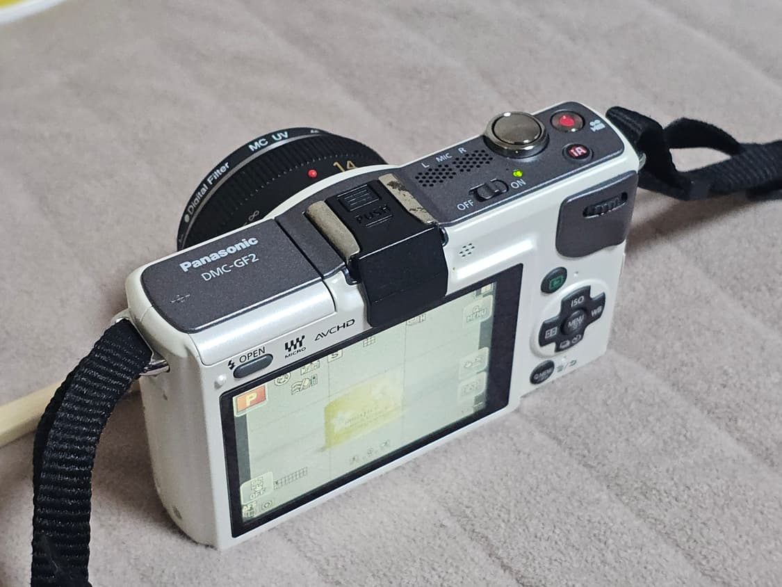 B-Panasonic LUMIX DMC-GF2 미러리스 카메라 상품이미지7