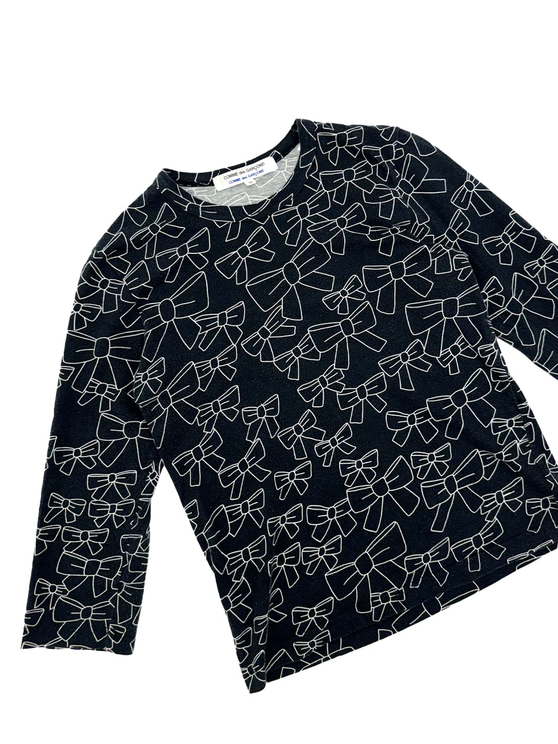 Comme des Garçons Ribbon Print Top/ Xs 상품이미지3