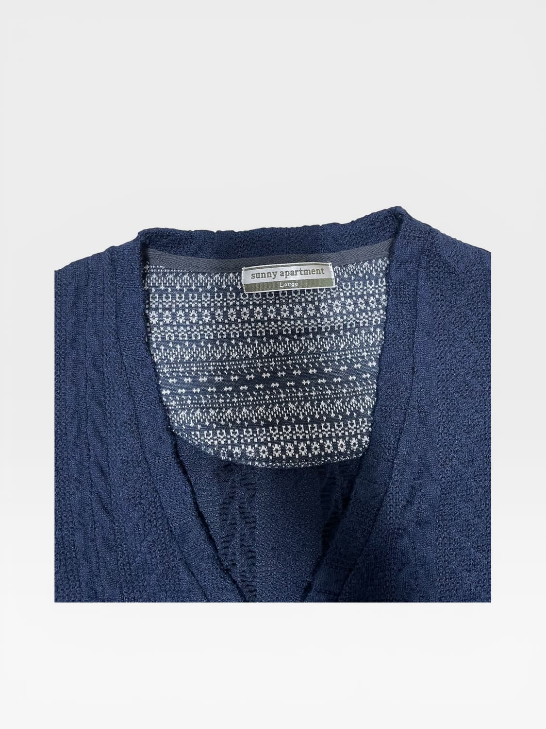 JP vtg - 꽈배기 니트 가디건 (M - L 추천) 상품이미지3