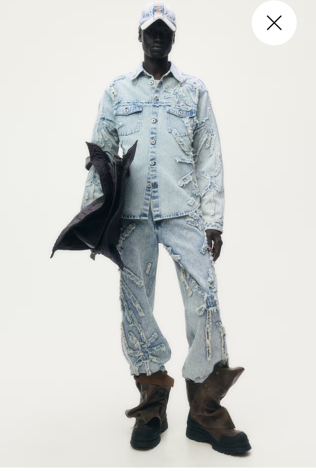 H&M x 글렌마틴스 디스트레스드 룩 진 50 상품이미지1