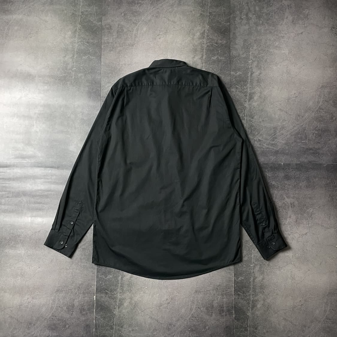 ASH CITY 빈티지 블랙 다운버튼 코튼 셔츠 A00709 상품이미지6
