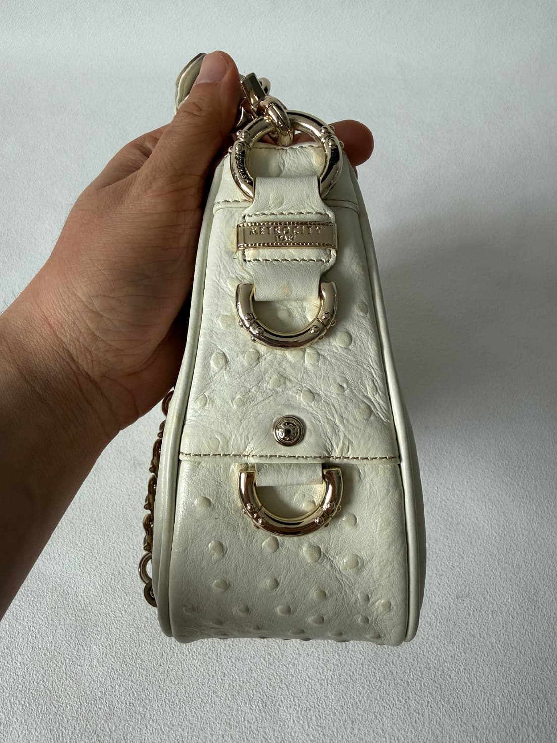 메트로시티(Metrocity) 레더 숄더백 상품이미지4