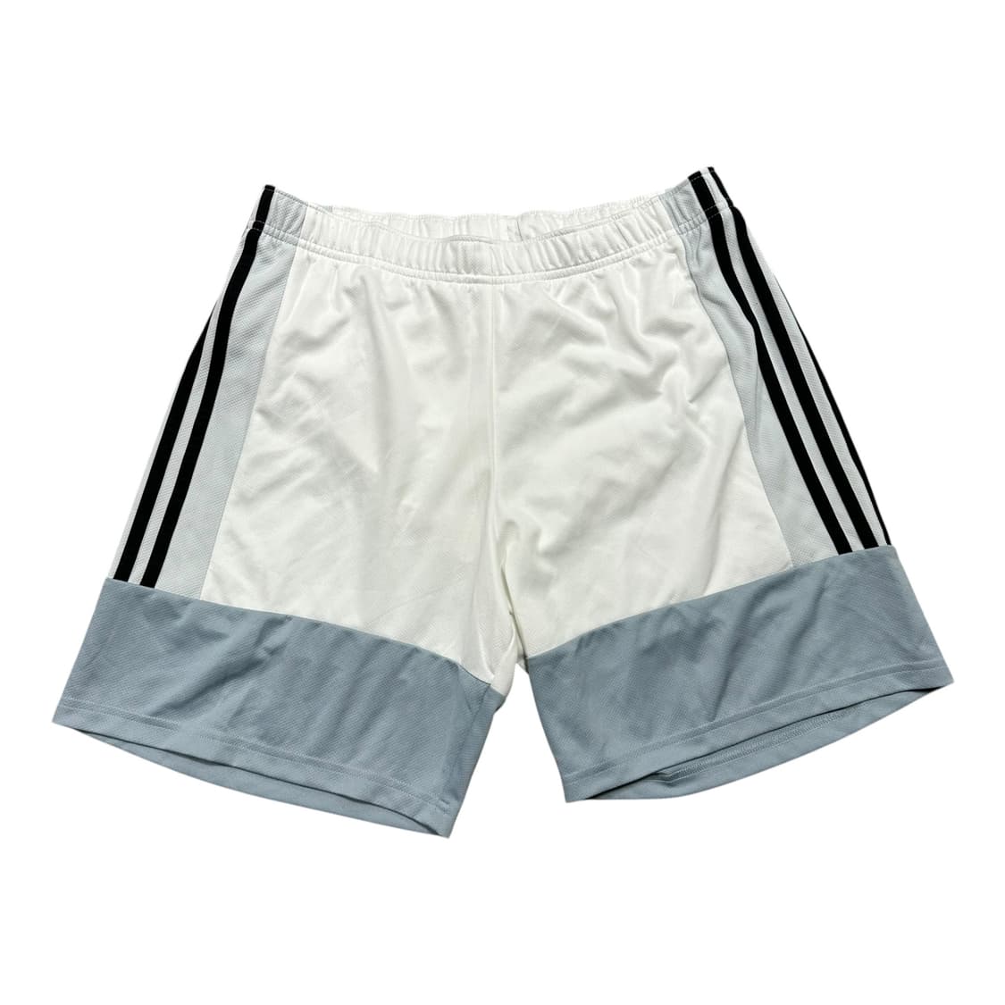 ✨ (바배) 아디다스 라이트 그레이 배색 삼선 쇼츠 팬츠 상품이미지2