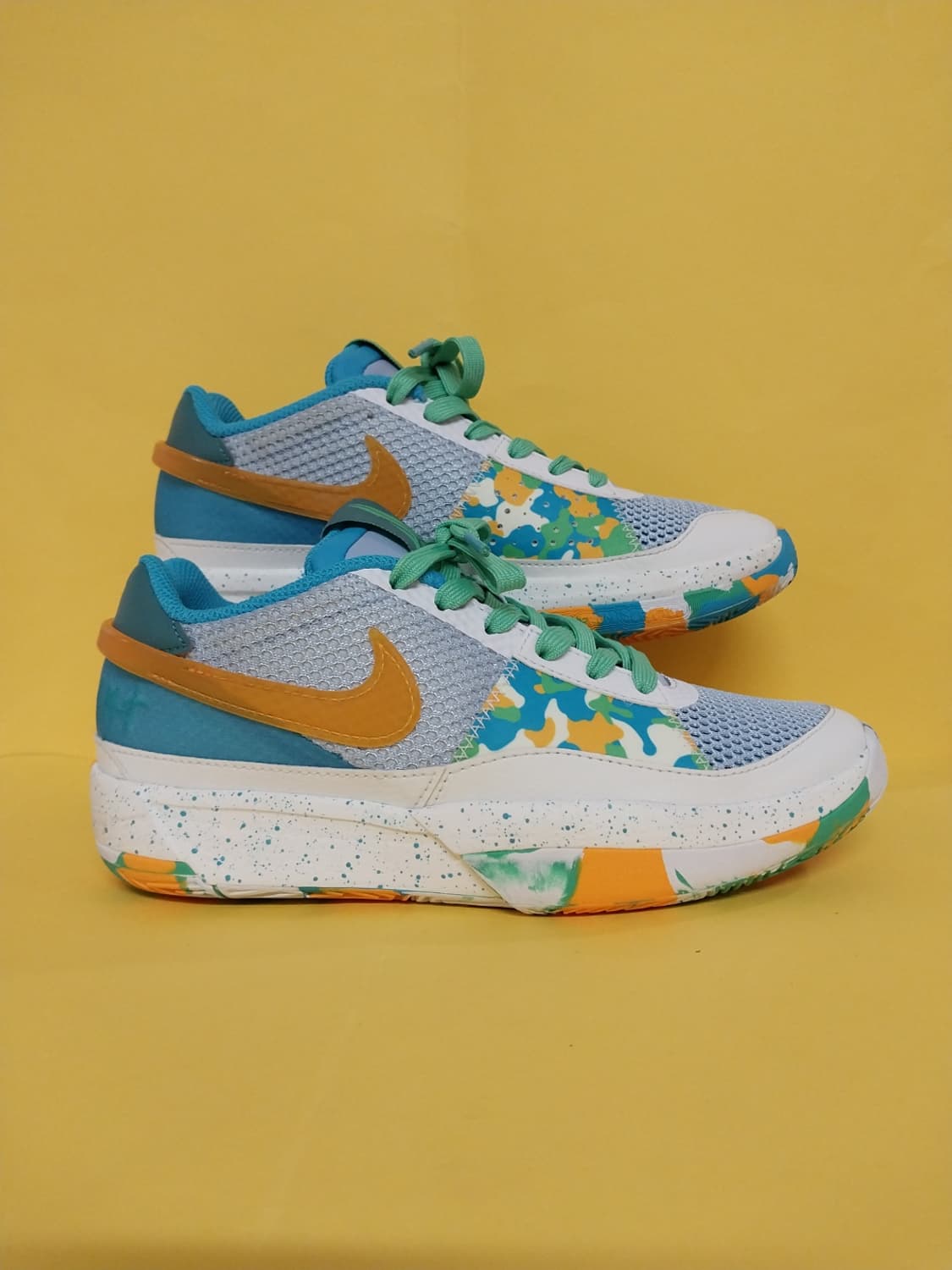 여성 나이키 Ja 1 워터 배틀 주니어 코발트 브리스 운동화(230) 상품이미지3