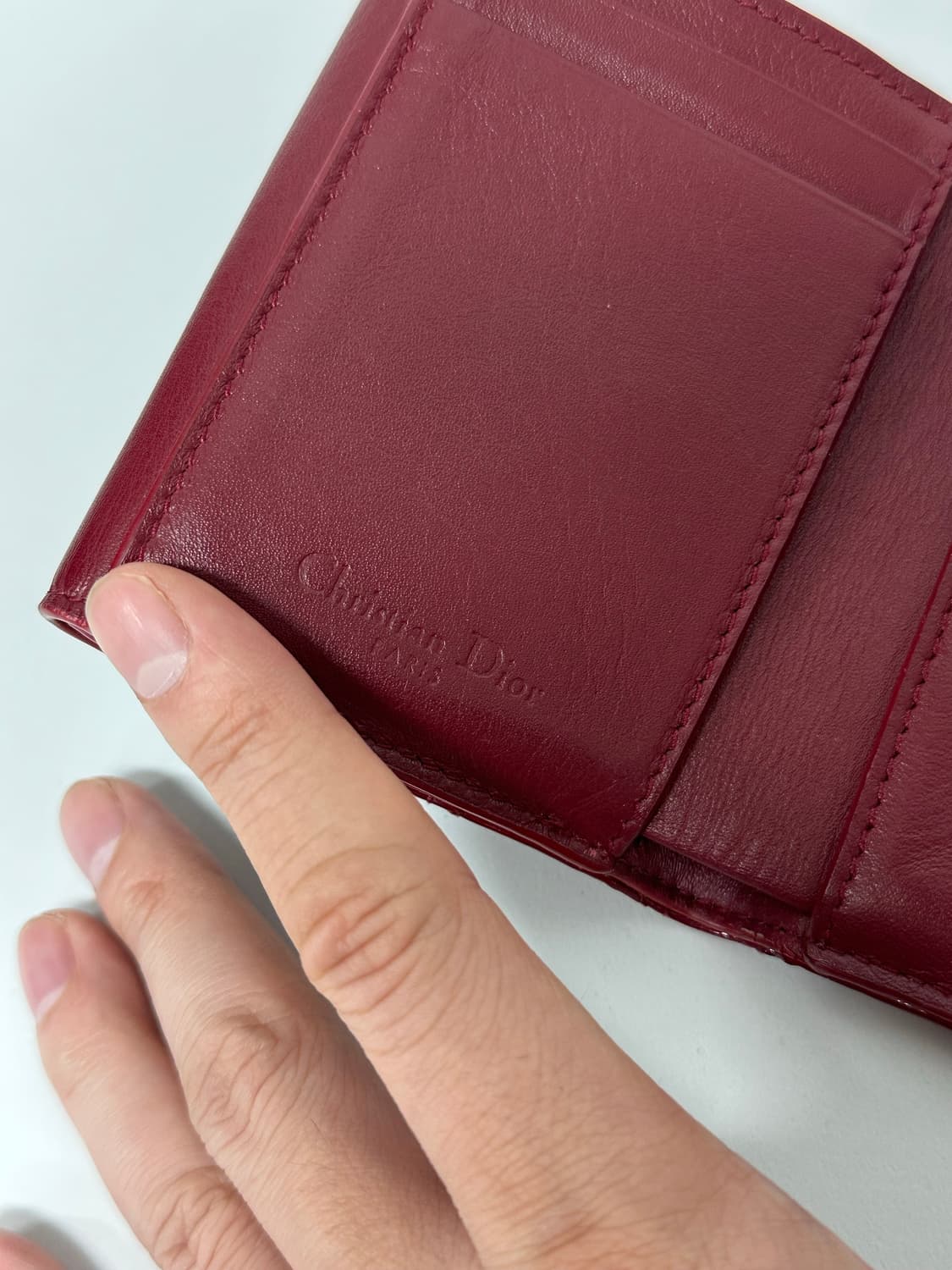 레이디 디올 로투스 지갑 페이던트 까나쥬 상품이미지8