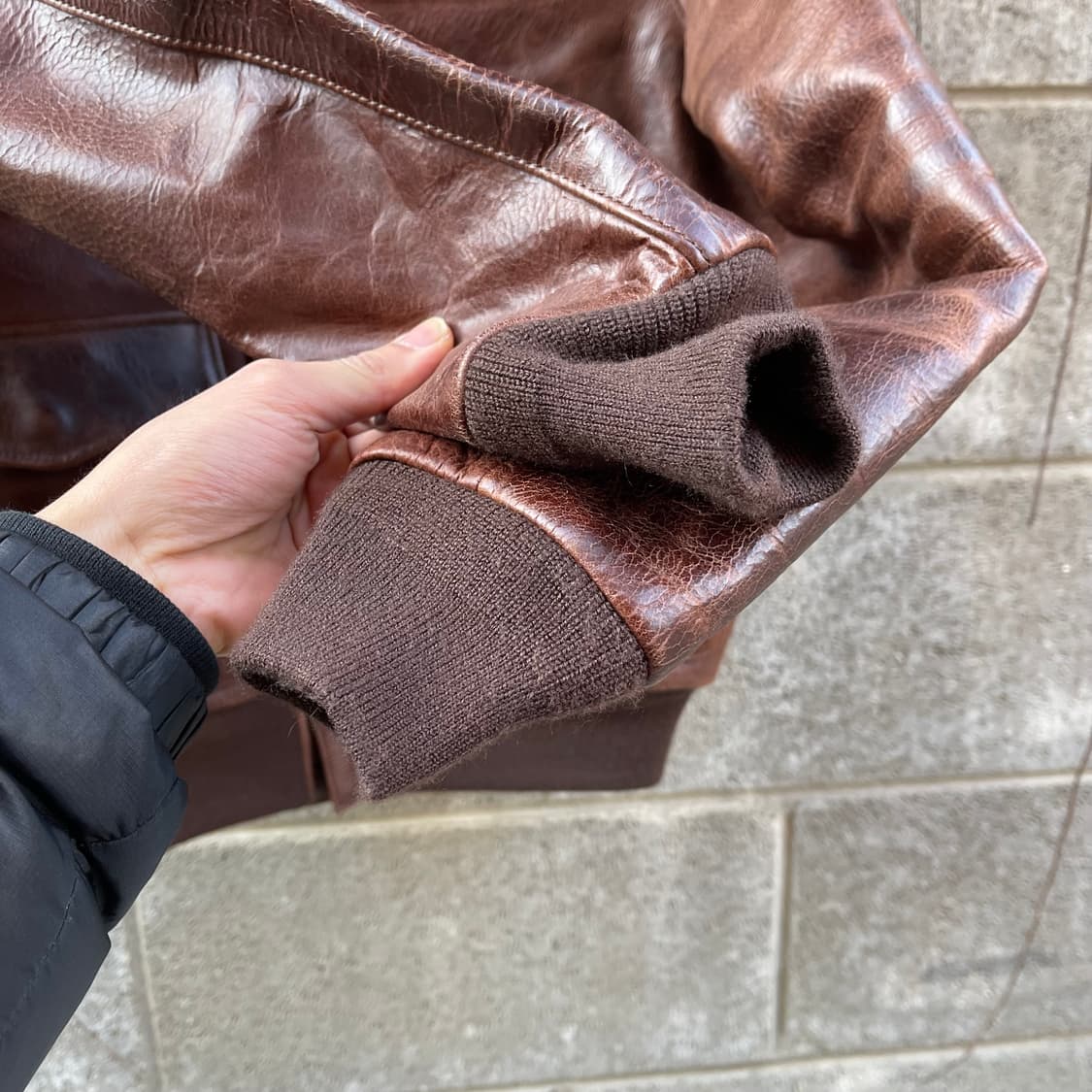 [95] 빈티지맛 말가죽 크롭핏 자겟 상품이미지6