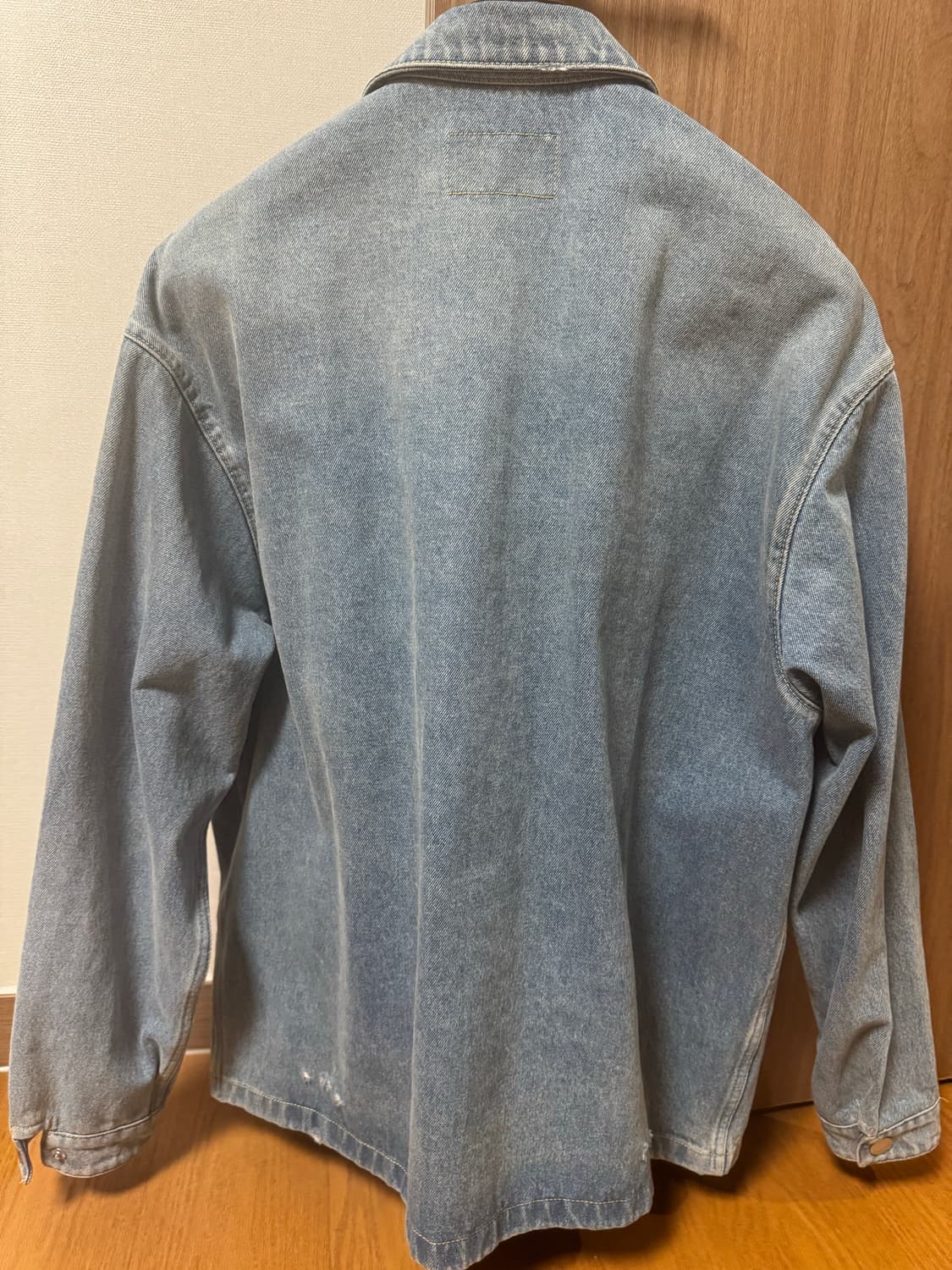 [XL] 프라다 21 FW 데님 셔츠 자켓 상품이미지3