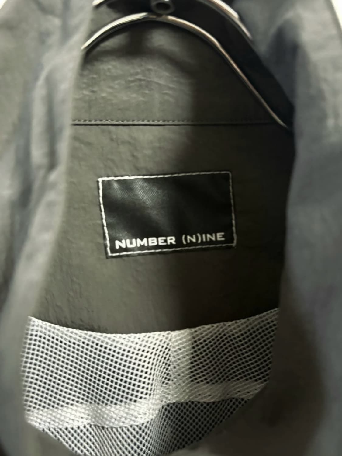 넘버나인 레터링 나일론 트랙자켓 상품이미지6