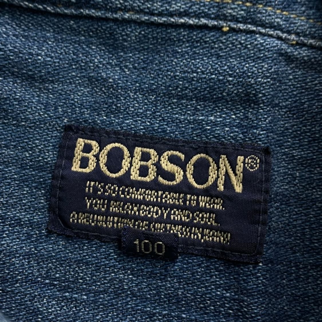 100 밥슨 웨스턴 데님셔츠  상품이미지3