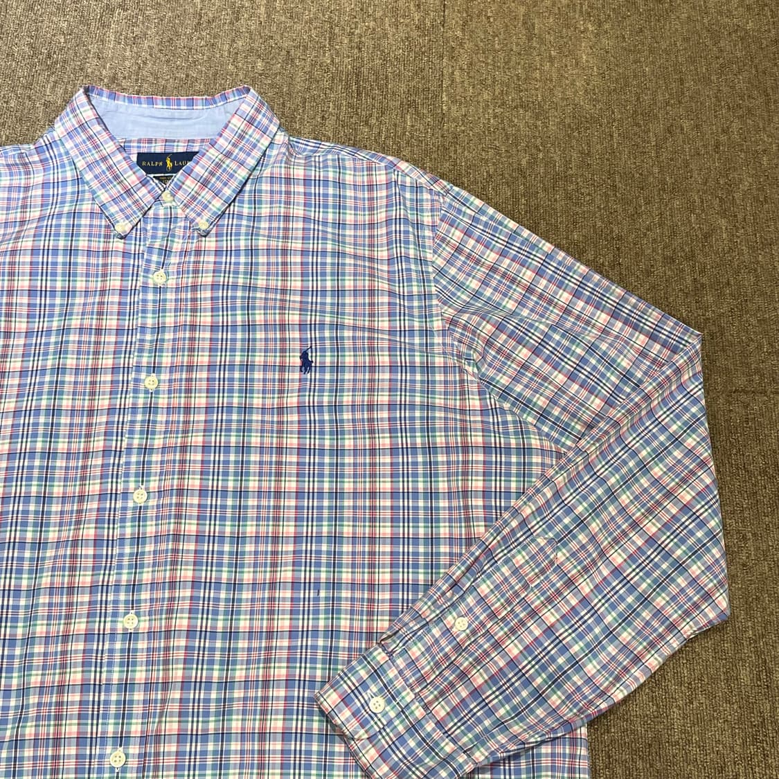 (2XL) POLO 폴로 랄프로렌 체크 셔츠 상품이미지3