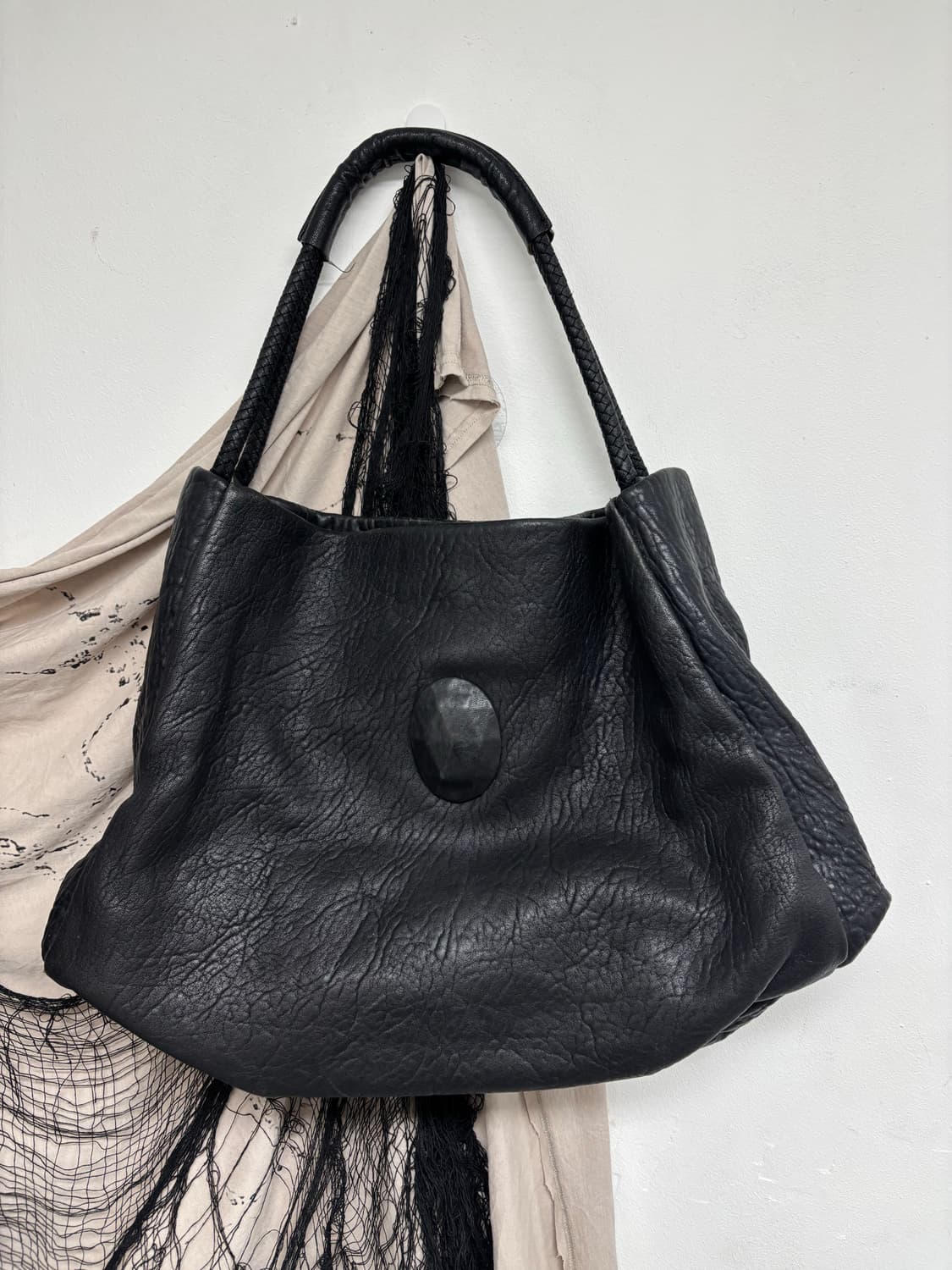 [ACC]VKei Mood Black Leather Bag 상품이미지1