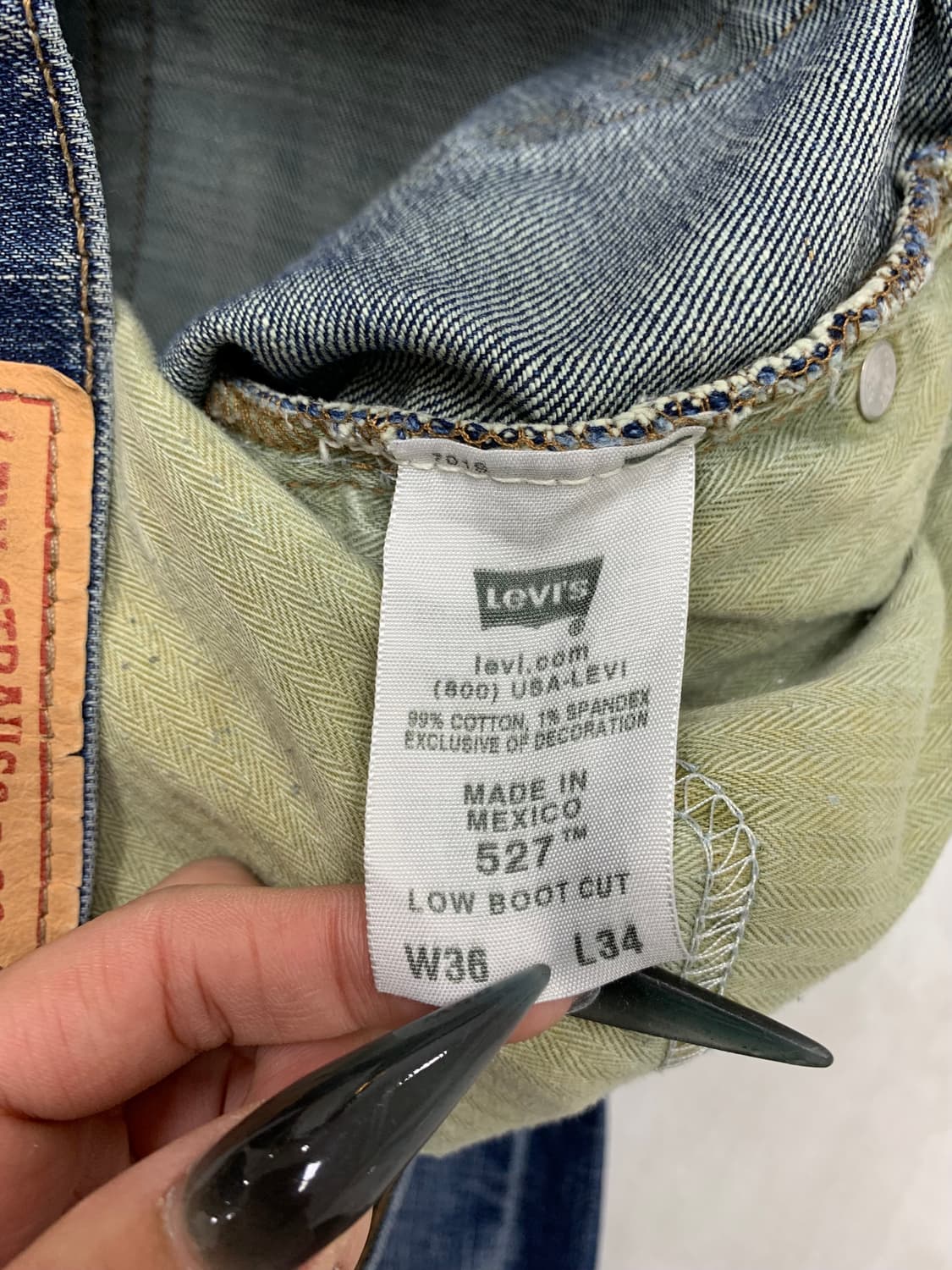 리바이스 527 데님팬츠 #308 상품이미지6