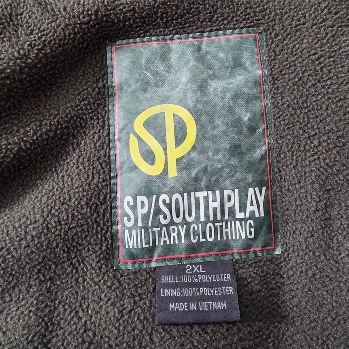 사우스플레이 카모플라쥬 후리스 방한 자켓 2XL 상품이미지6
