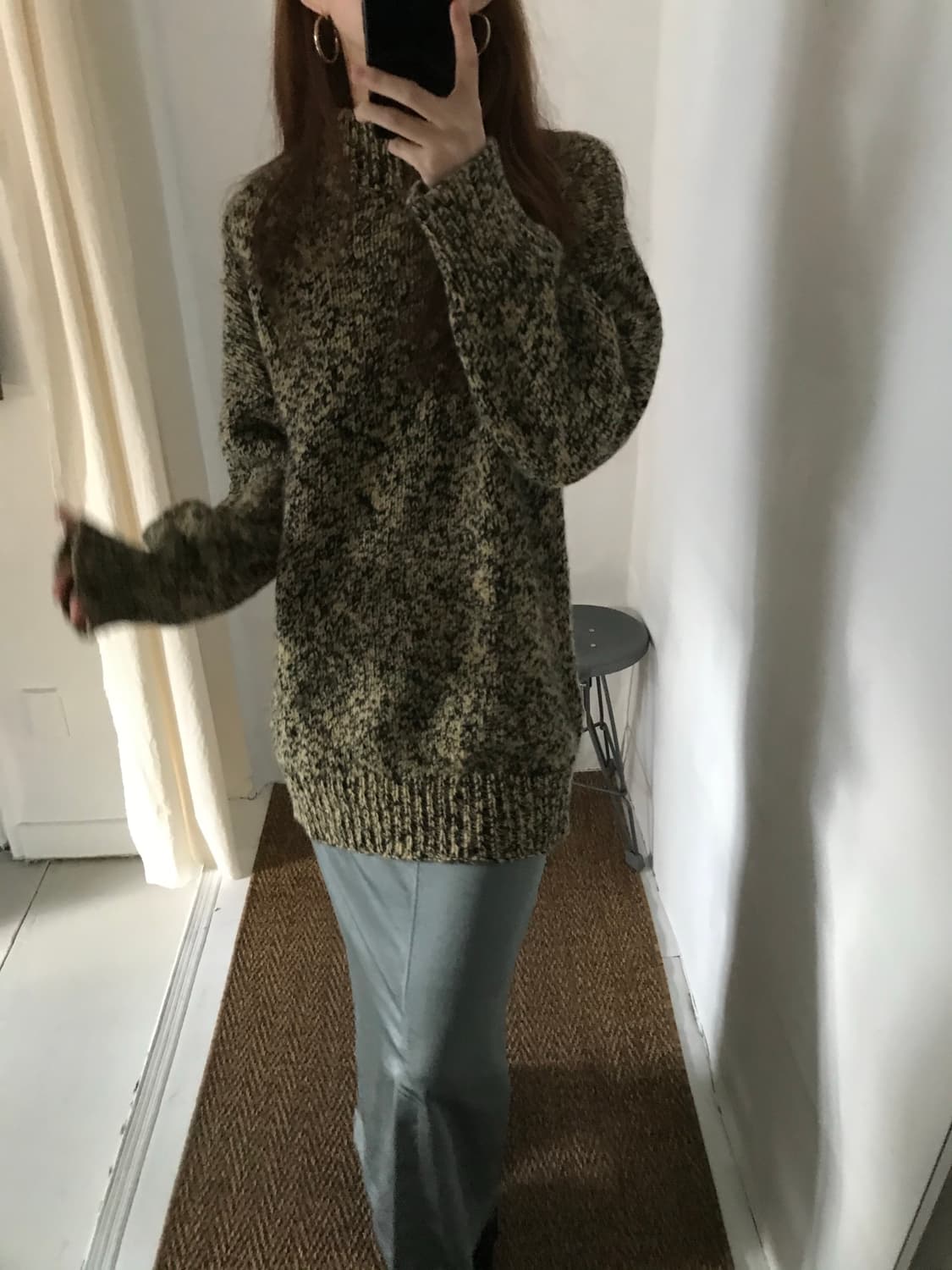 multi-color pull over 상품이미지1