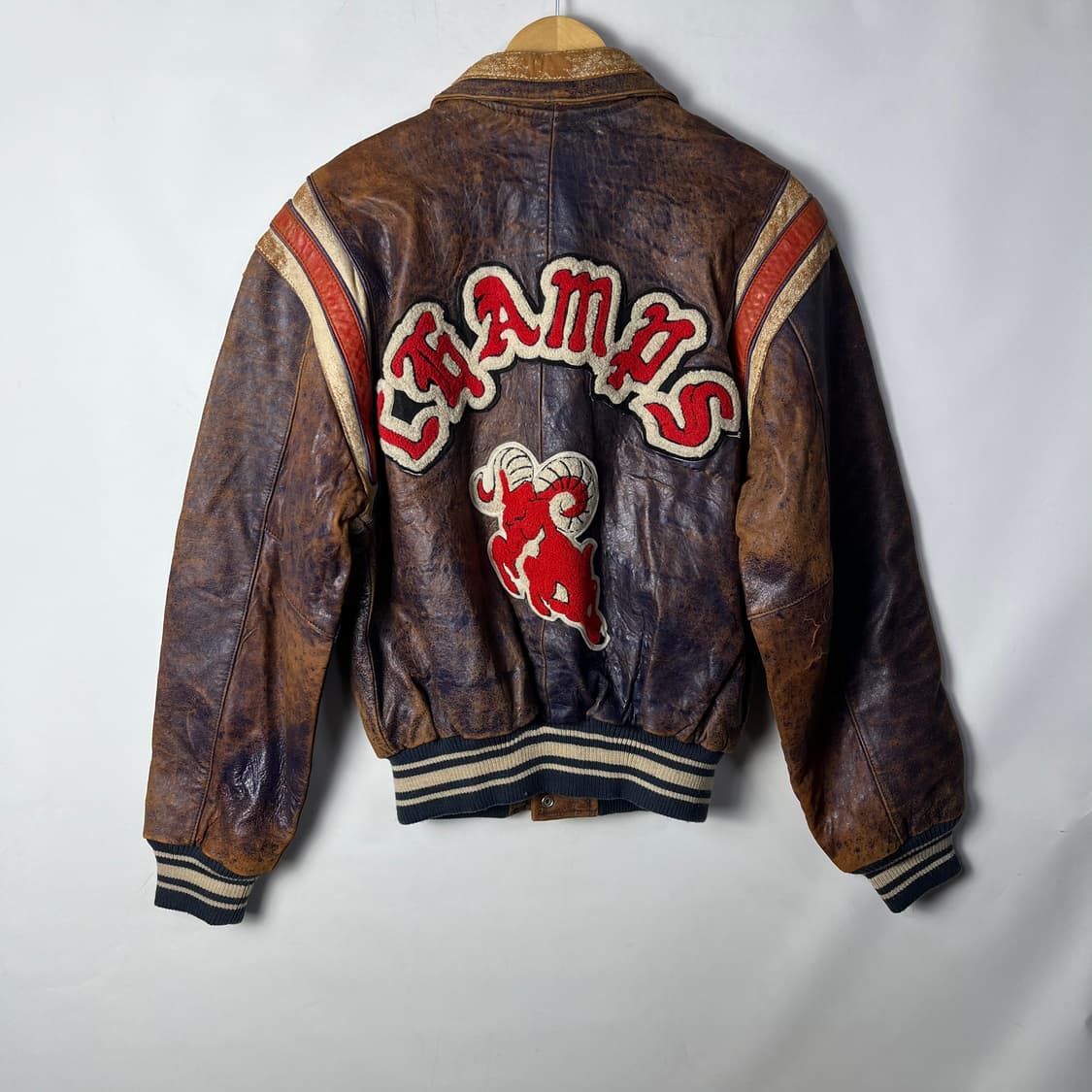 [Freedom Leather Company] USA 레더 바시티자켓 상품이미지2