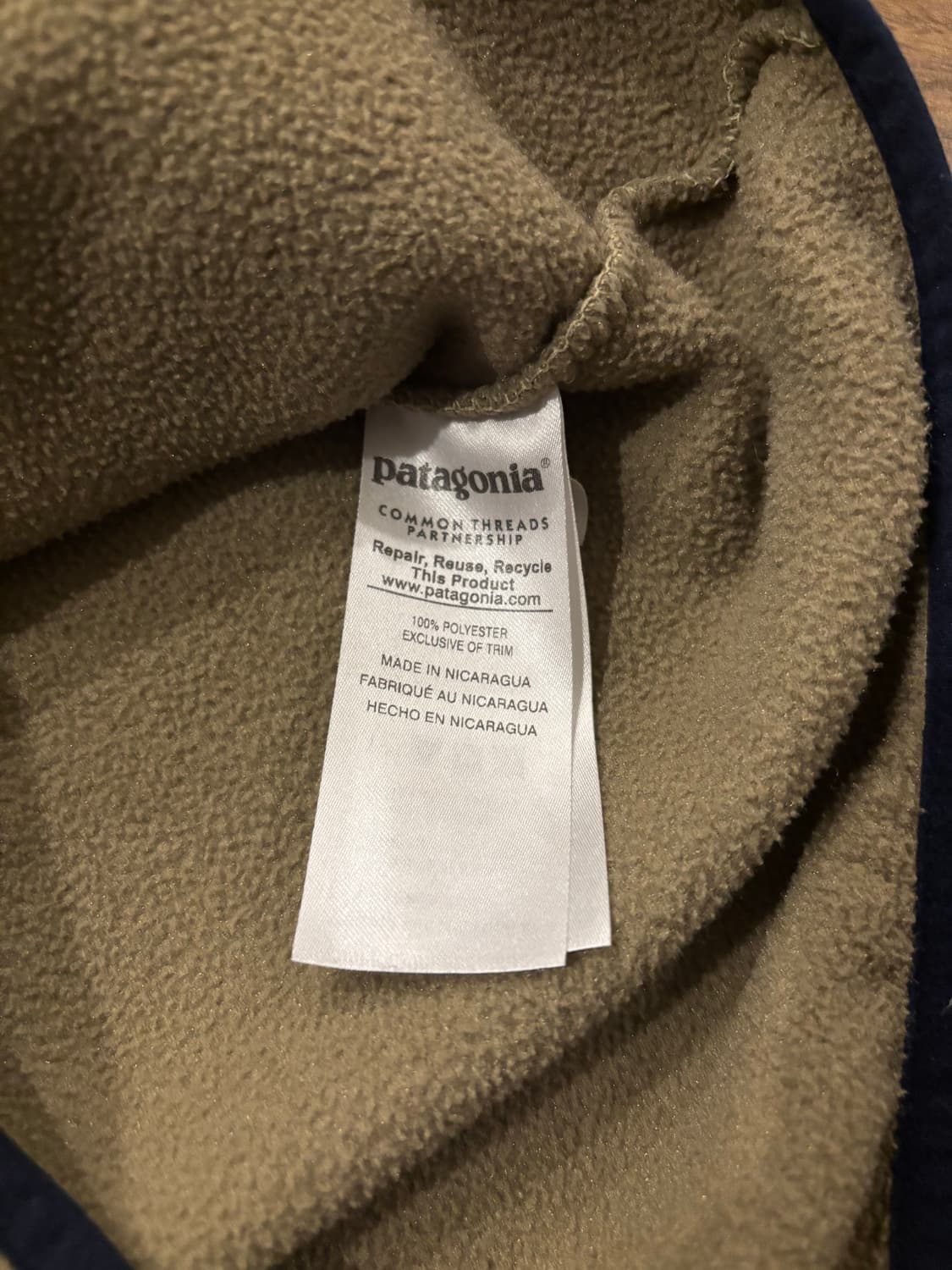 파타고니아 신칠라 애쉬/ 탄 M사이즈 상품이미지6