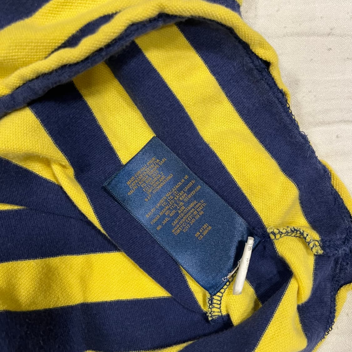 폴로 Ralph Lauren 키즈 스트라이프 반팔 티셔츠 M 10-12 상품이미지5