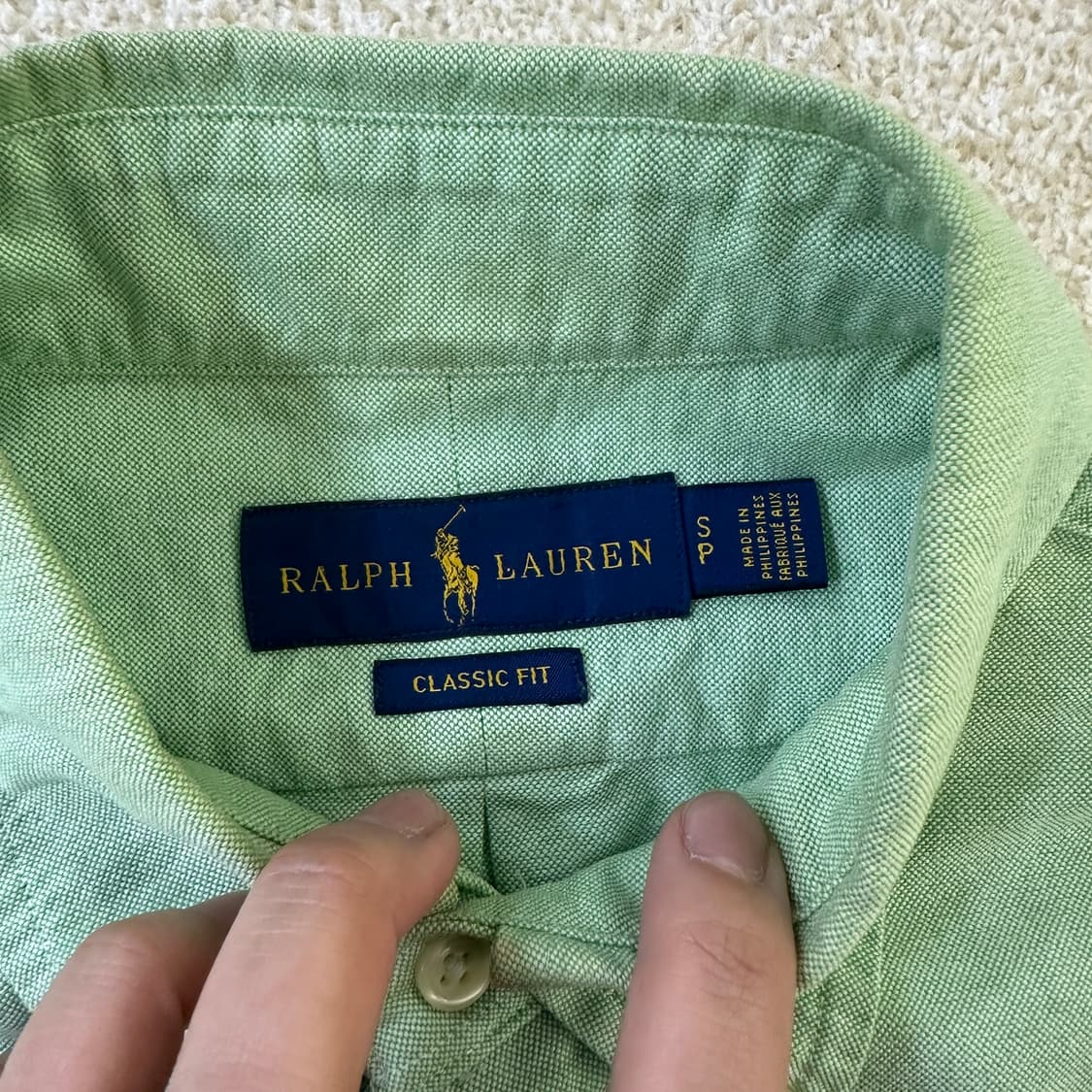 SP 폴로랄프로렌 클래식핏 반팔 셔츠 0319D 상품이미지2