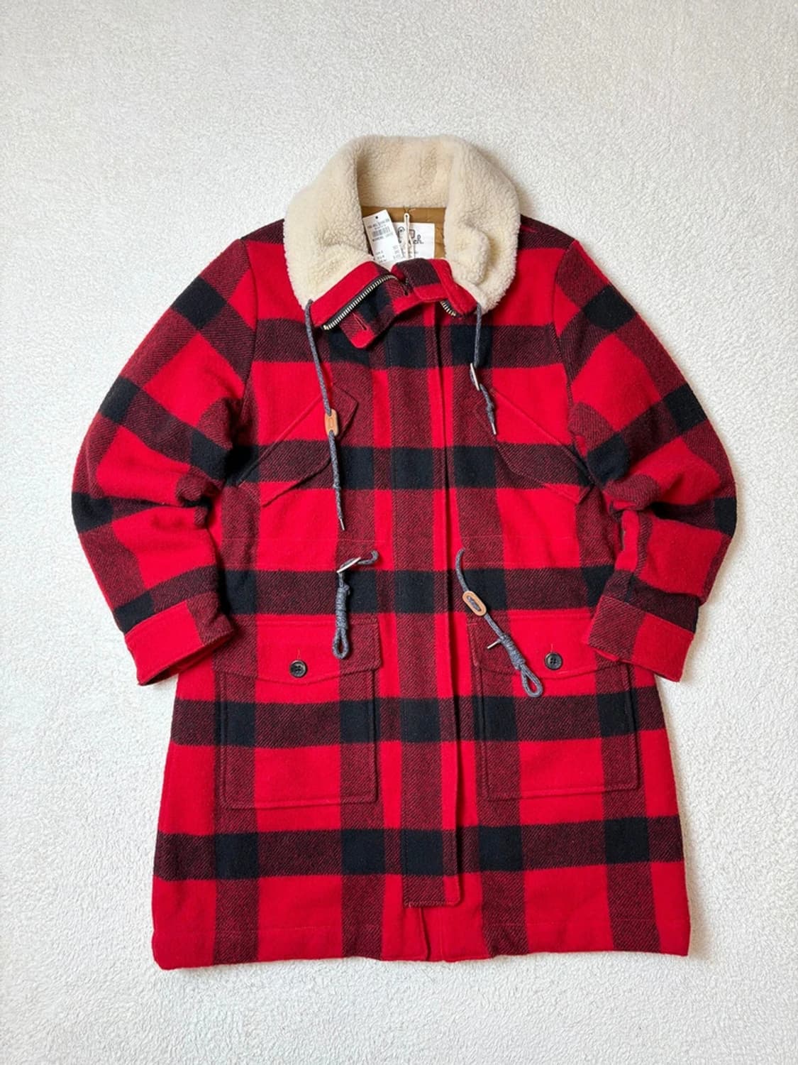 아베크롬비 x 울리치 00's 타탄 체크 코트 PN6536 상품이미지1