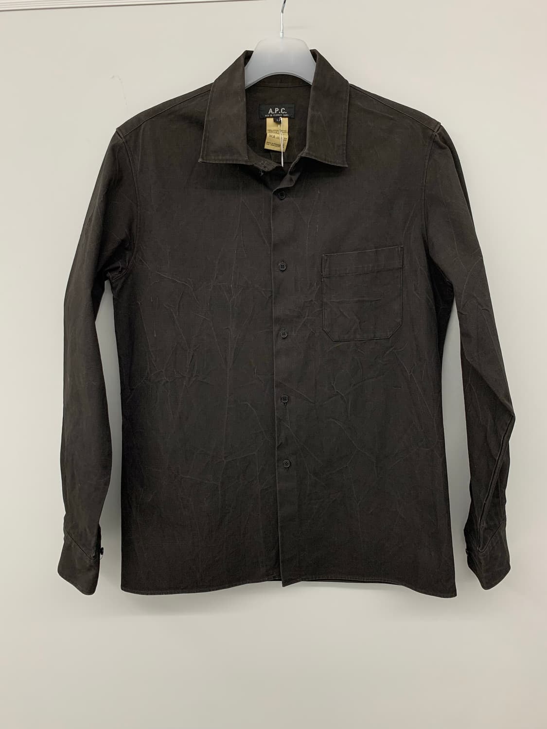 아페쎄 90s 크랙 셔츠(made france) 상품이미지4