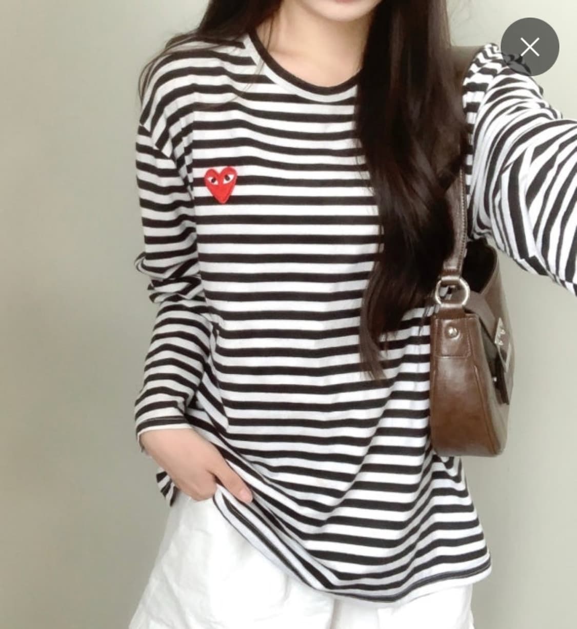 꼼데가르송 롱슬리브 상품이미지1