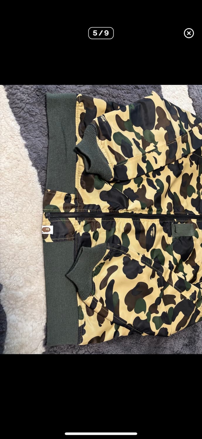 베이프 항공점퍼 MA-1 상품이미지5