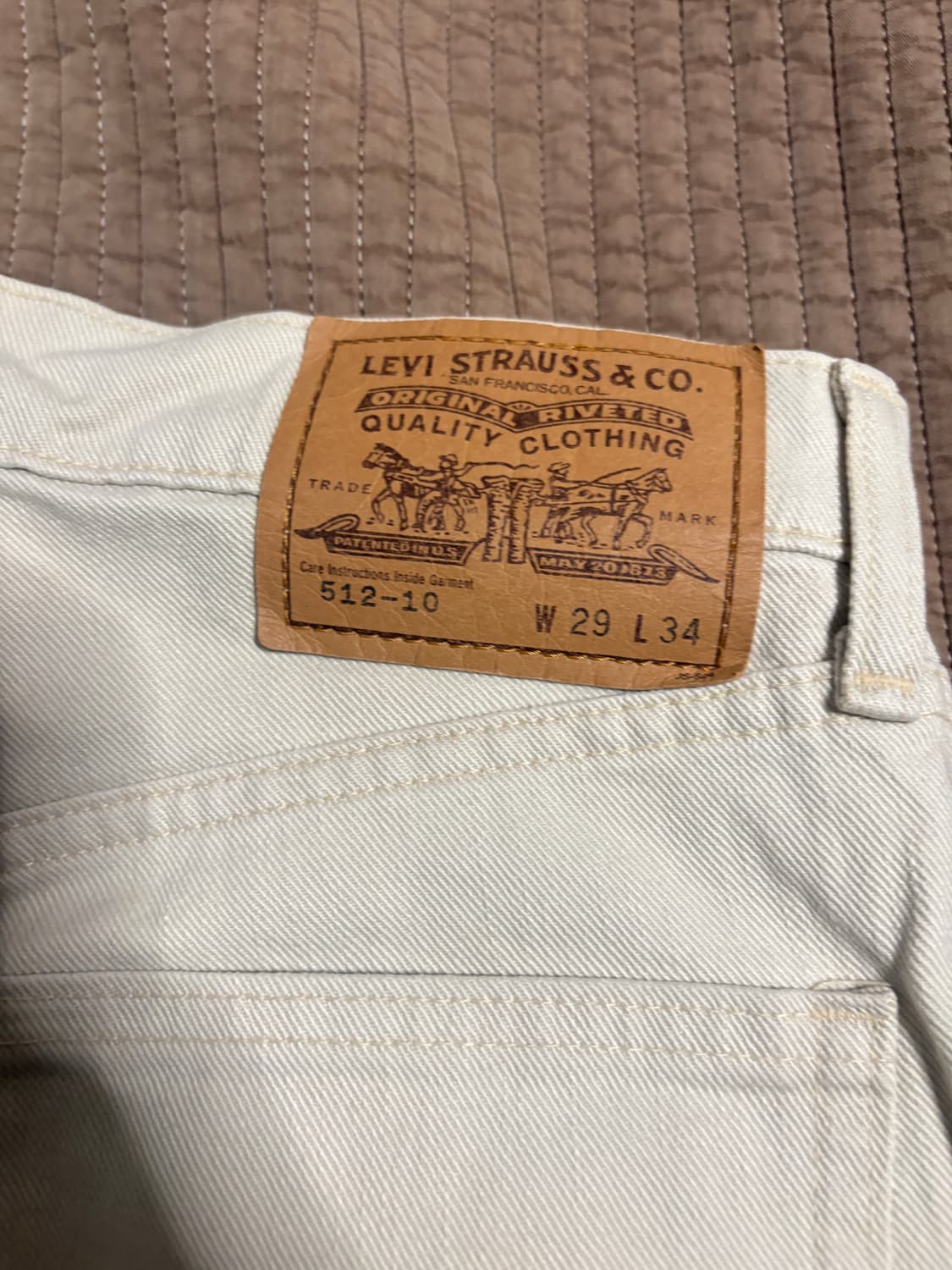 리바이스 512 29 상품이미지3