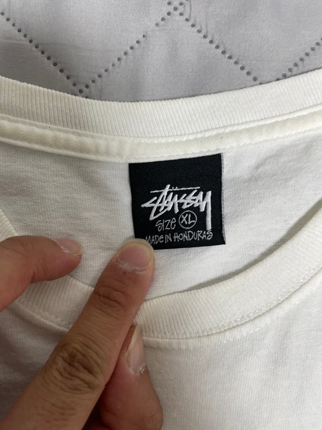 스투시 월드투어 반팔 티셔츠 화이트 상품이미지4