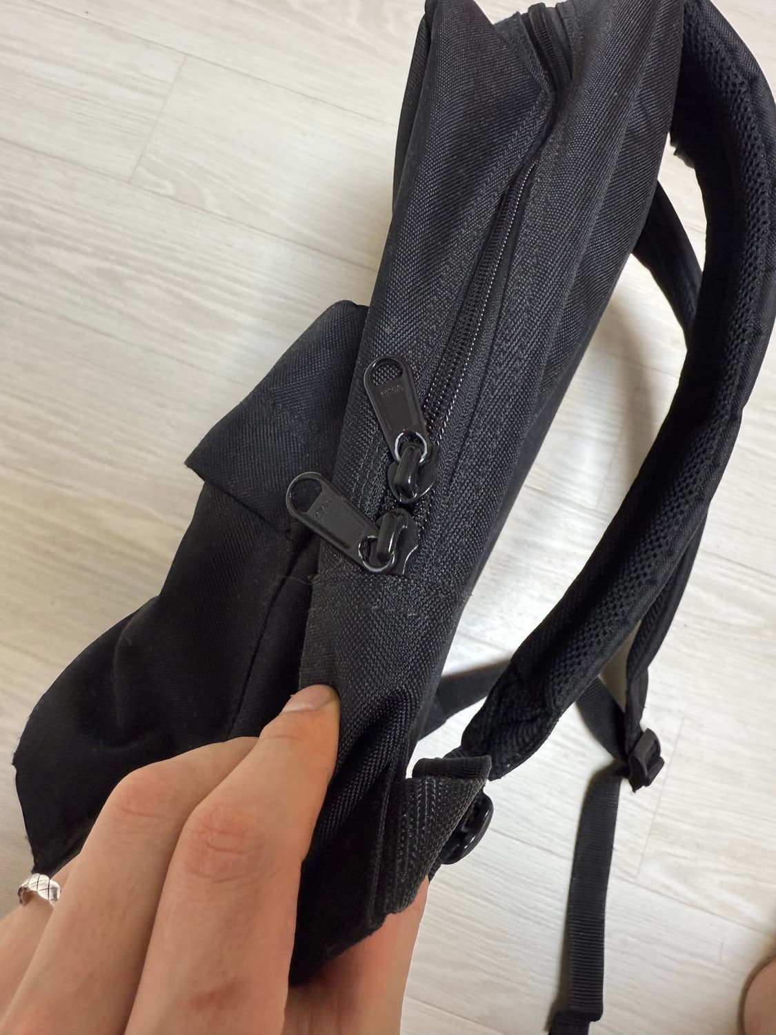 Baker Skateboards 로고 백팩 블랙  상품이미지3