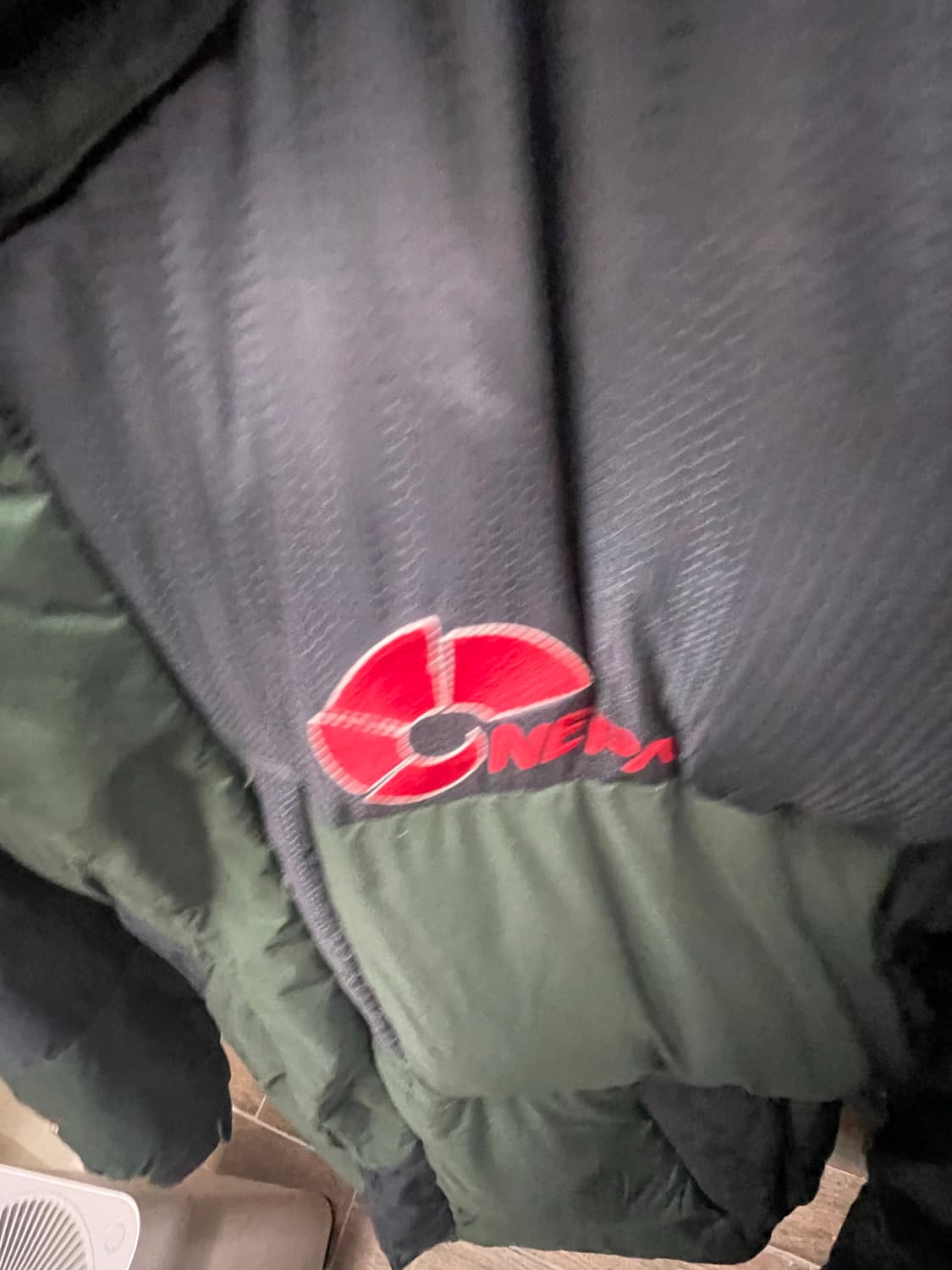 네파 패딩 점퍼 그린/블랙 750필파워 대장급  상품이미지3