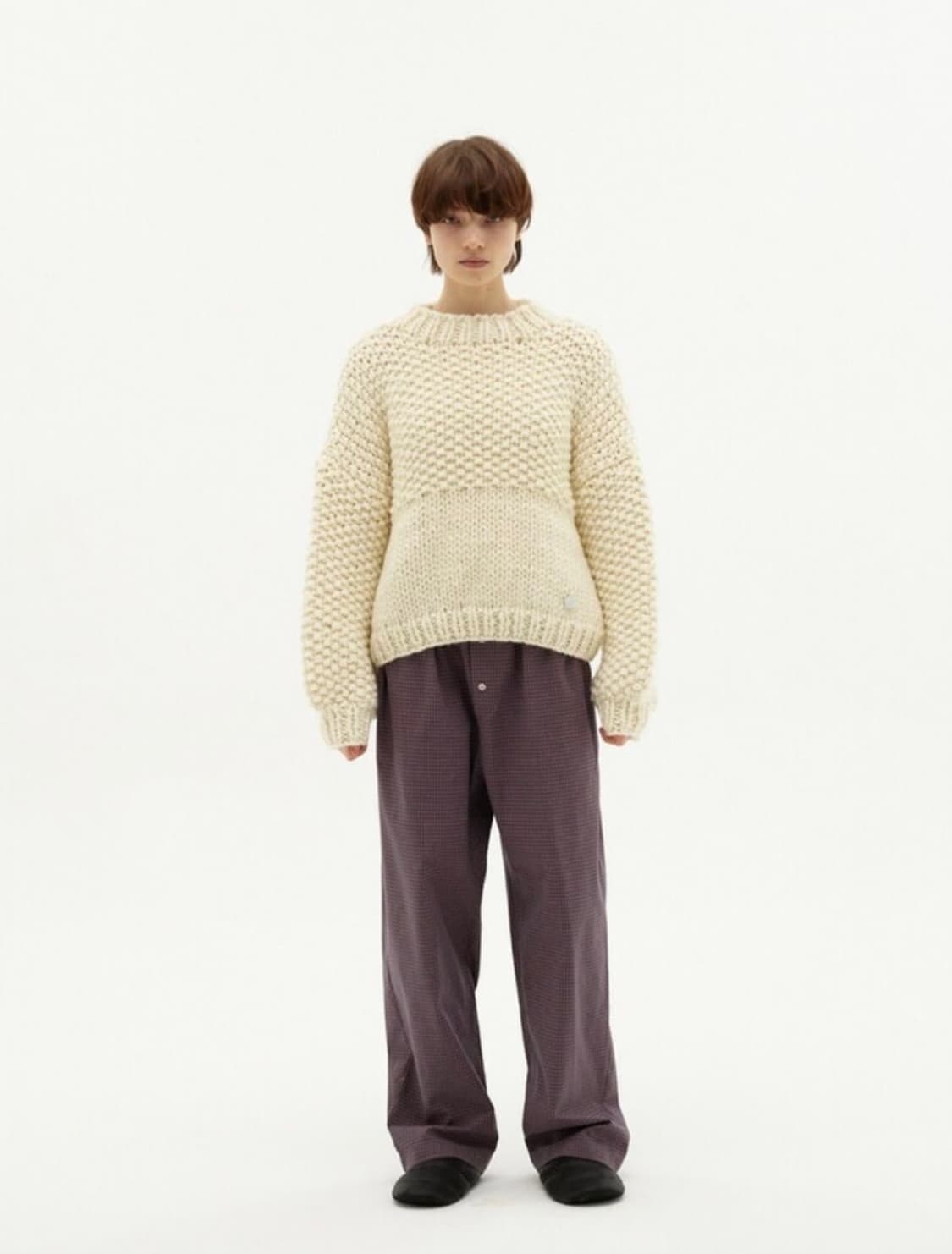 베뉴먼트 핸드 니트 VENUMENT hand knitted sweater 상품이미지2