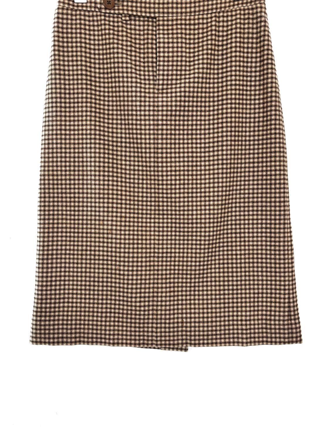 랄프로렌 울 체크 미디 스커트 상품이미지3